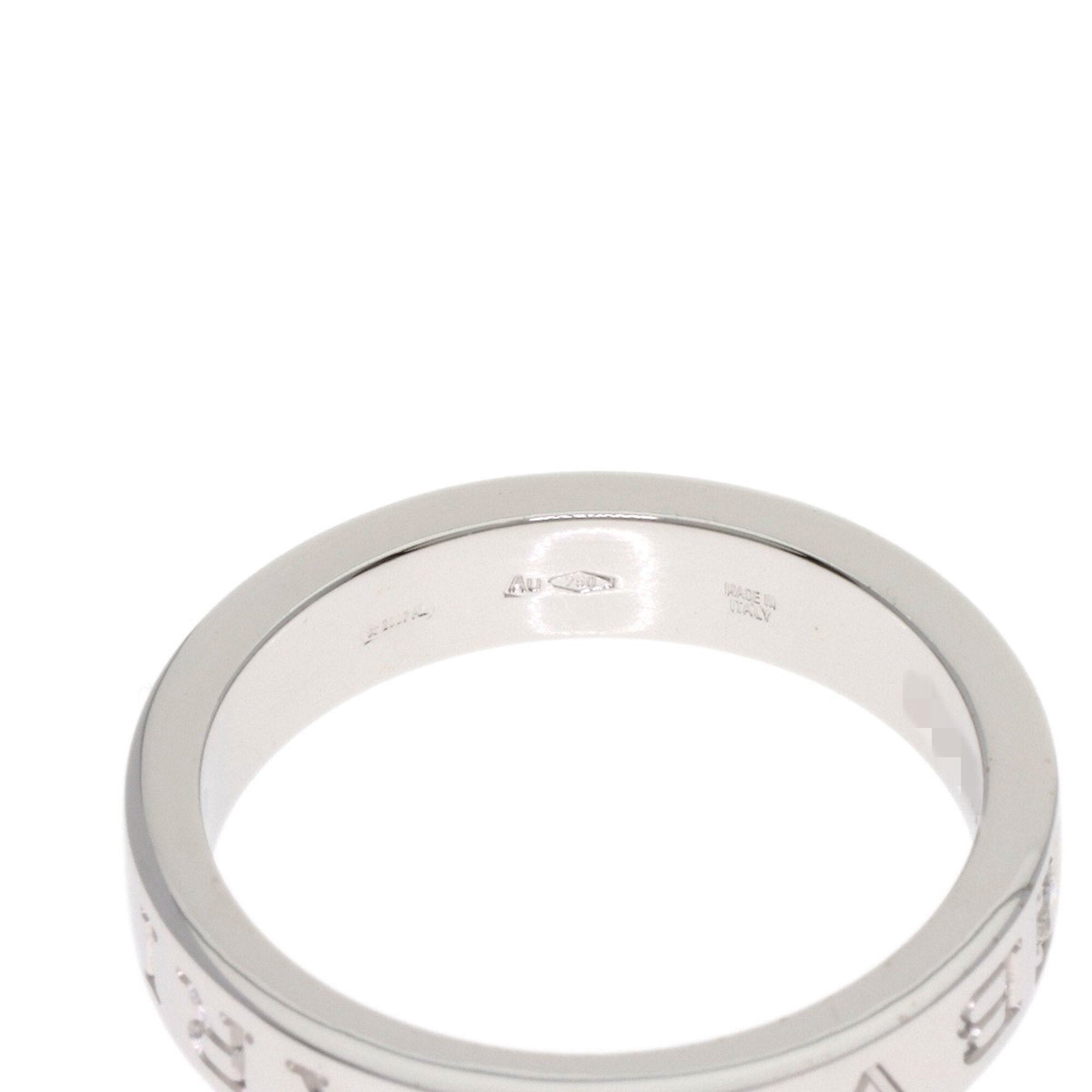 Bvlgari White Gold (18K) Band Ring (Pre-Owned)