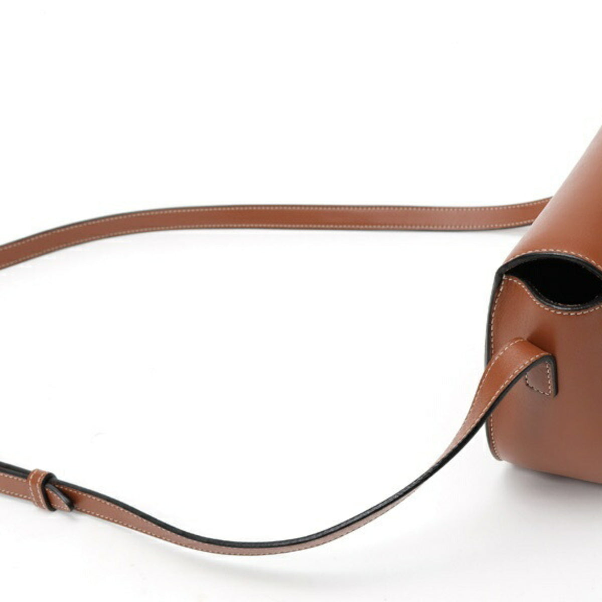 Celine Brown Leather Shoulder Bag (Pre-Owned)