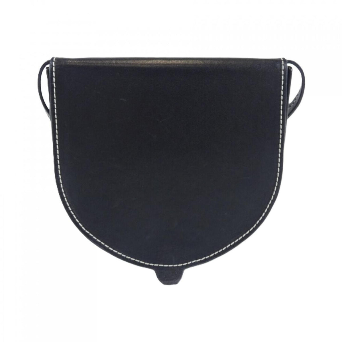 Loewe Black Leather Handbag Pouch Shoulder Bag (Pre-Owned)