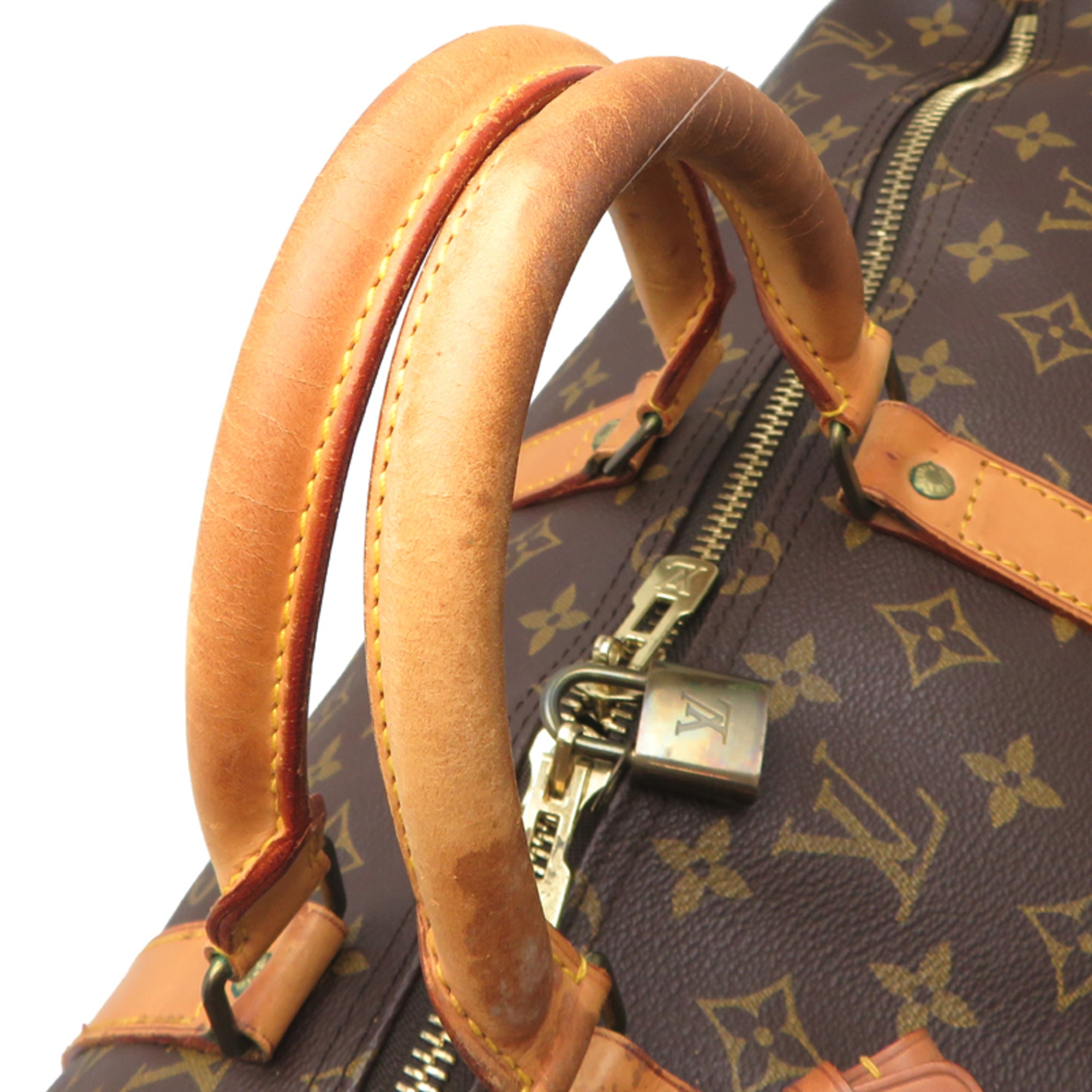 Louis Vuitton Brown Monogram Boston Bag (Pre-Owned)