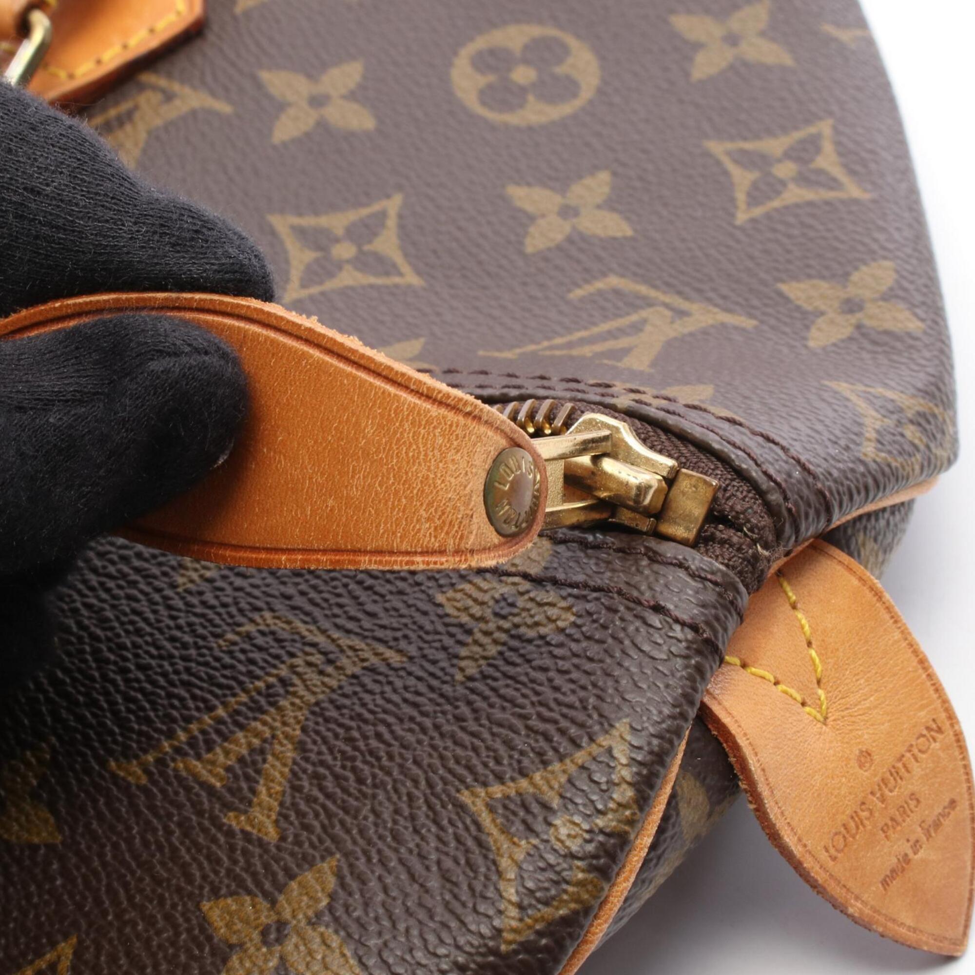 Louis Vuitton Brown Monogram Monogram Leather Handbag (Pre-Owned)
