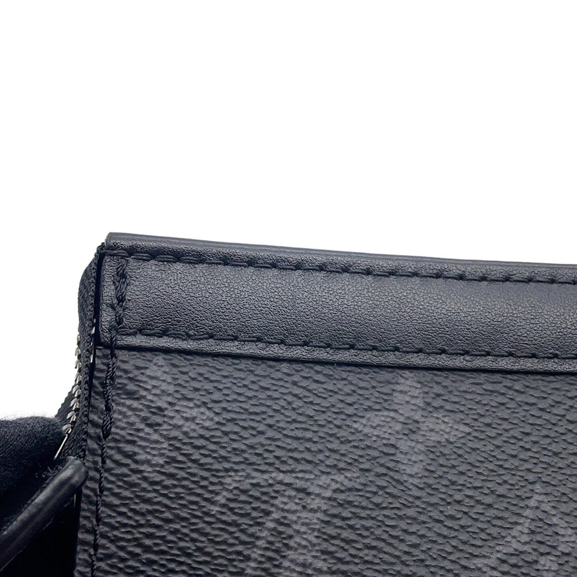 Louis Vuitton Monogram Eclipse Black Noir Monogram Eclipse Shoulder Bag (Pre-Owned)