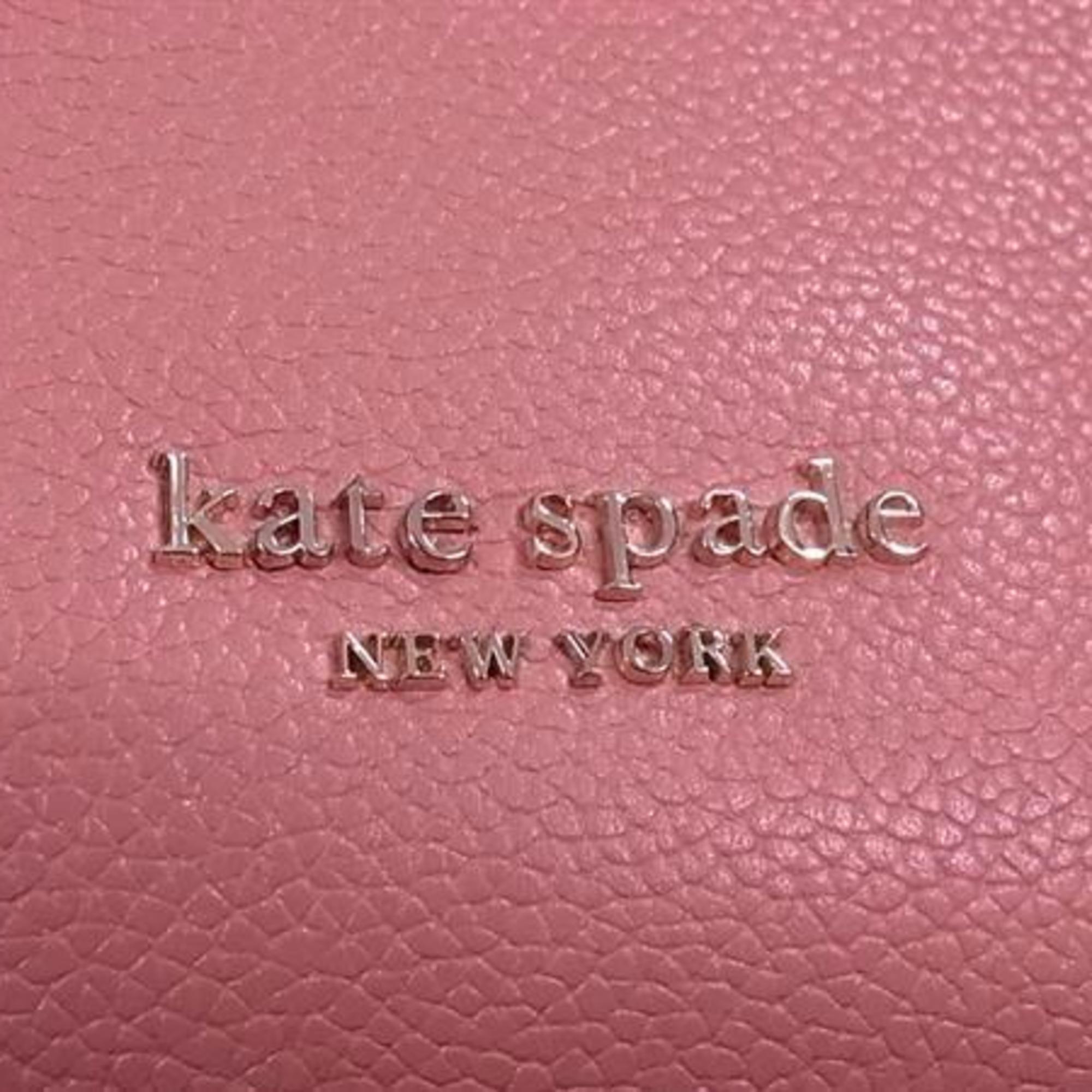 Kate Spade Pink Leather Handbag Shoulder Bag Tote Bag (Pre-Owned)