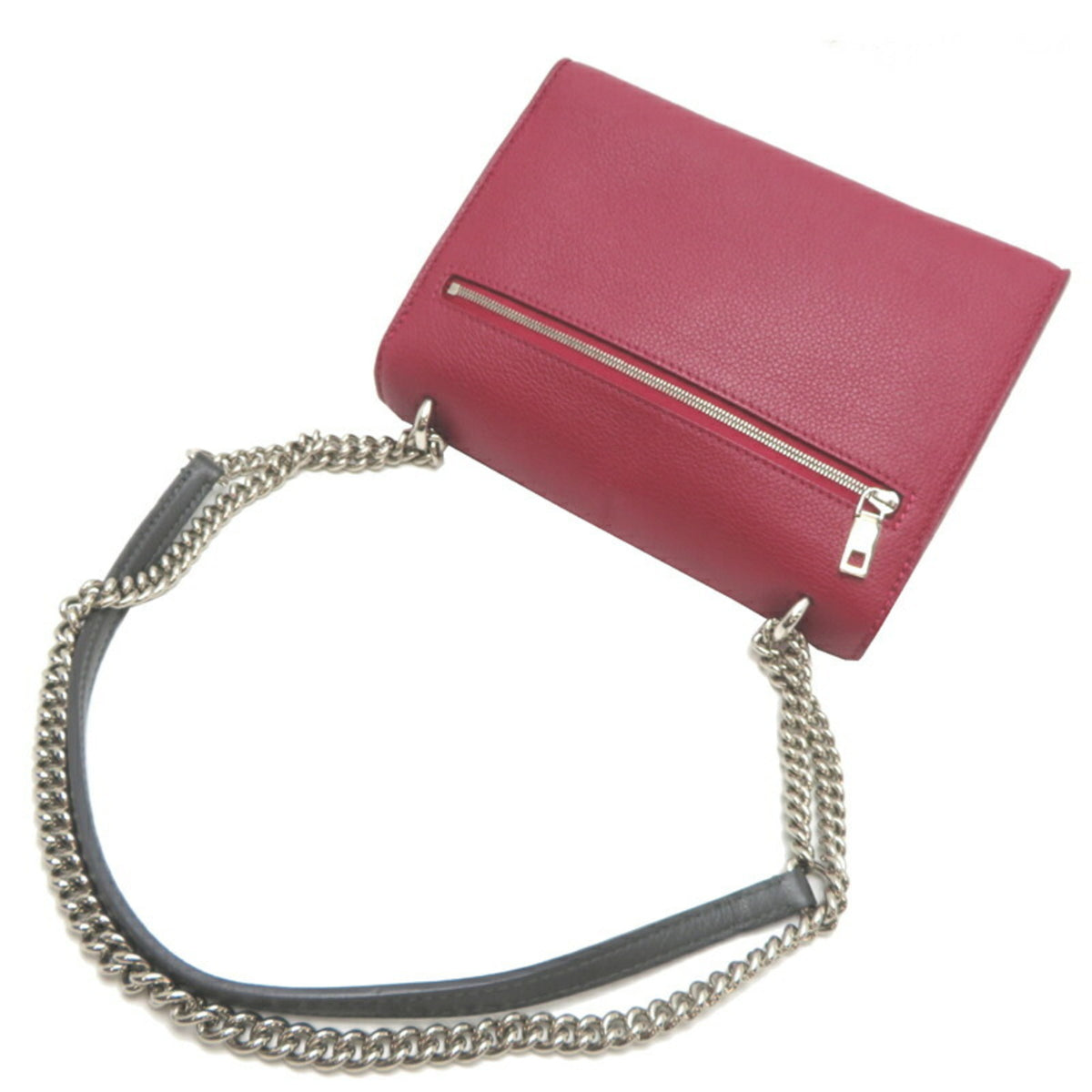 Louis Vuitton Bordeaux Ivory Leather Shoulder Bag (Pre-Owned)