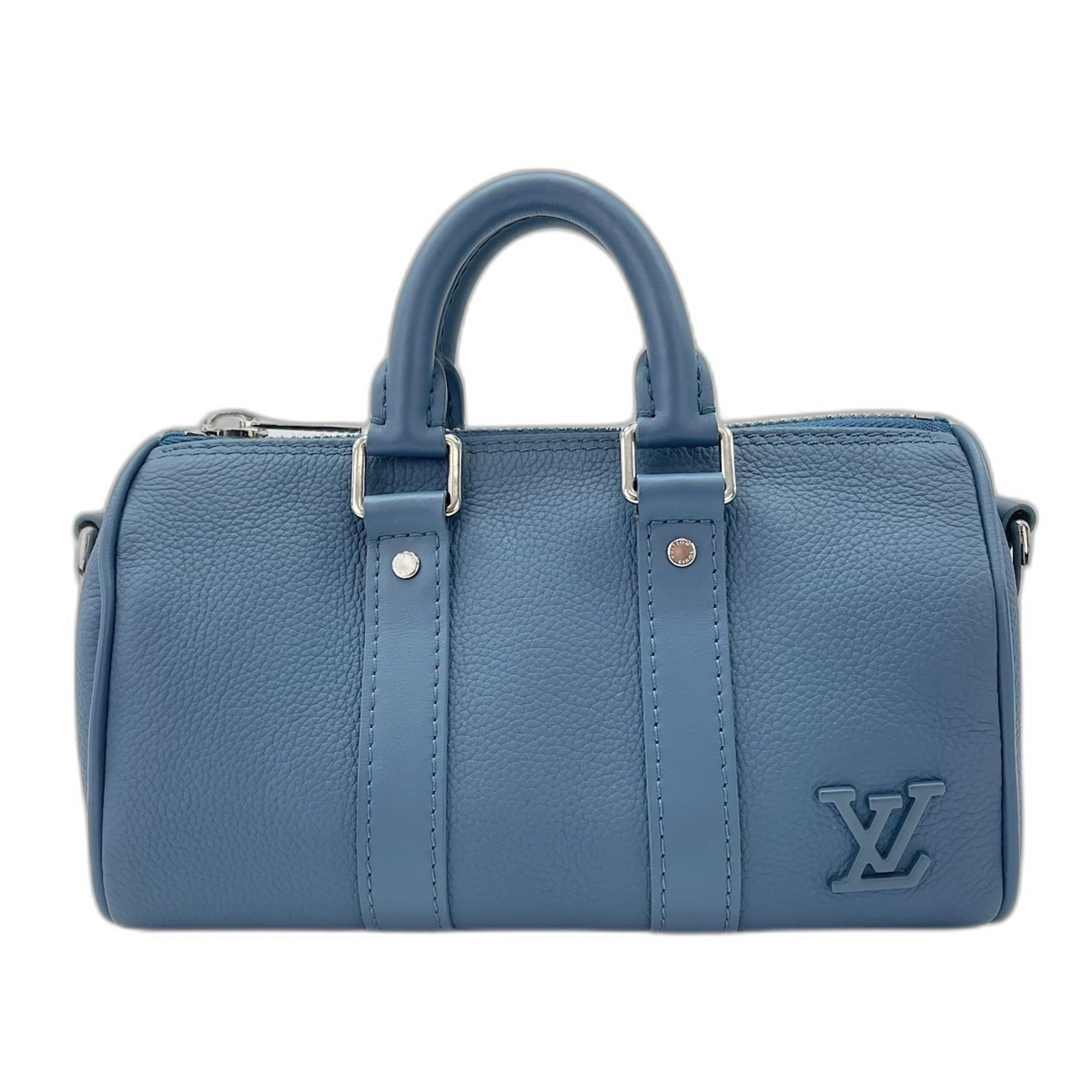 Louis Vuitton Navy Handbag (Pre-Owned)