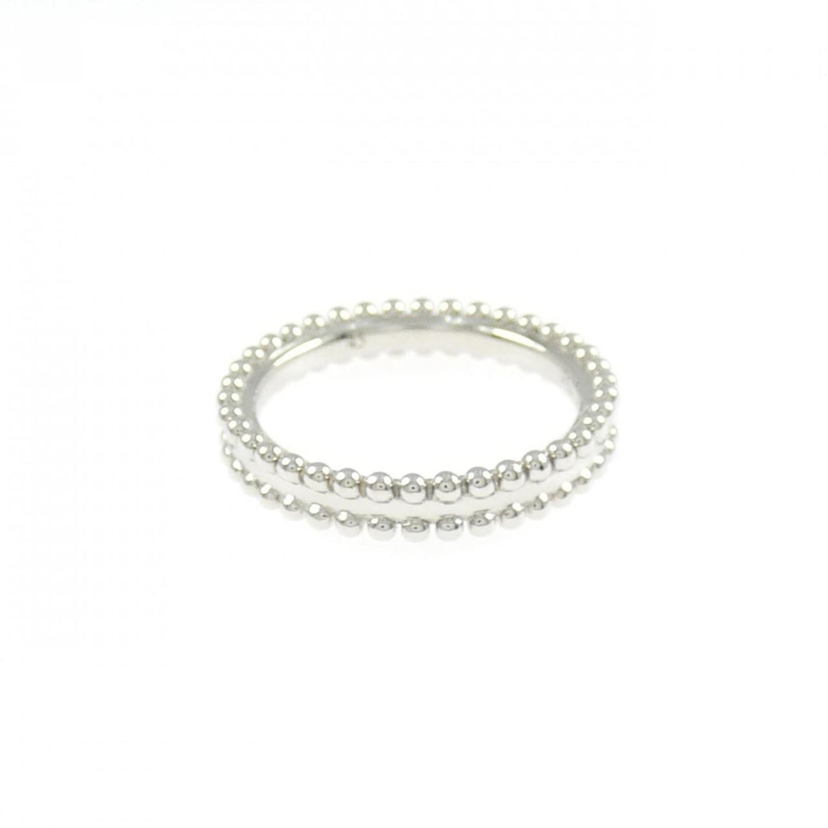 Van Cleef & Arpels Platinum Platinum 950 Band Ring (Pre-Owned)
