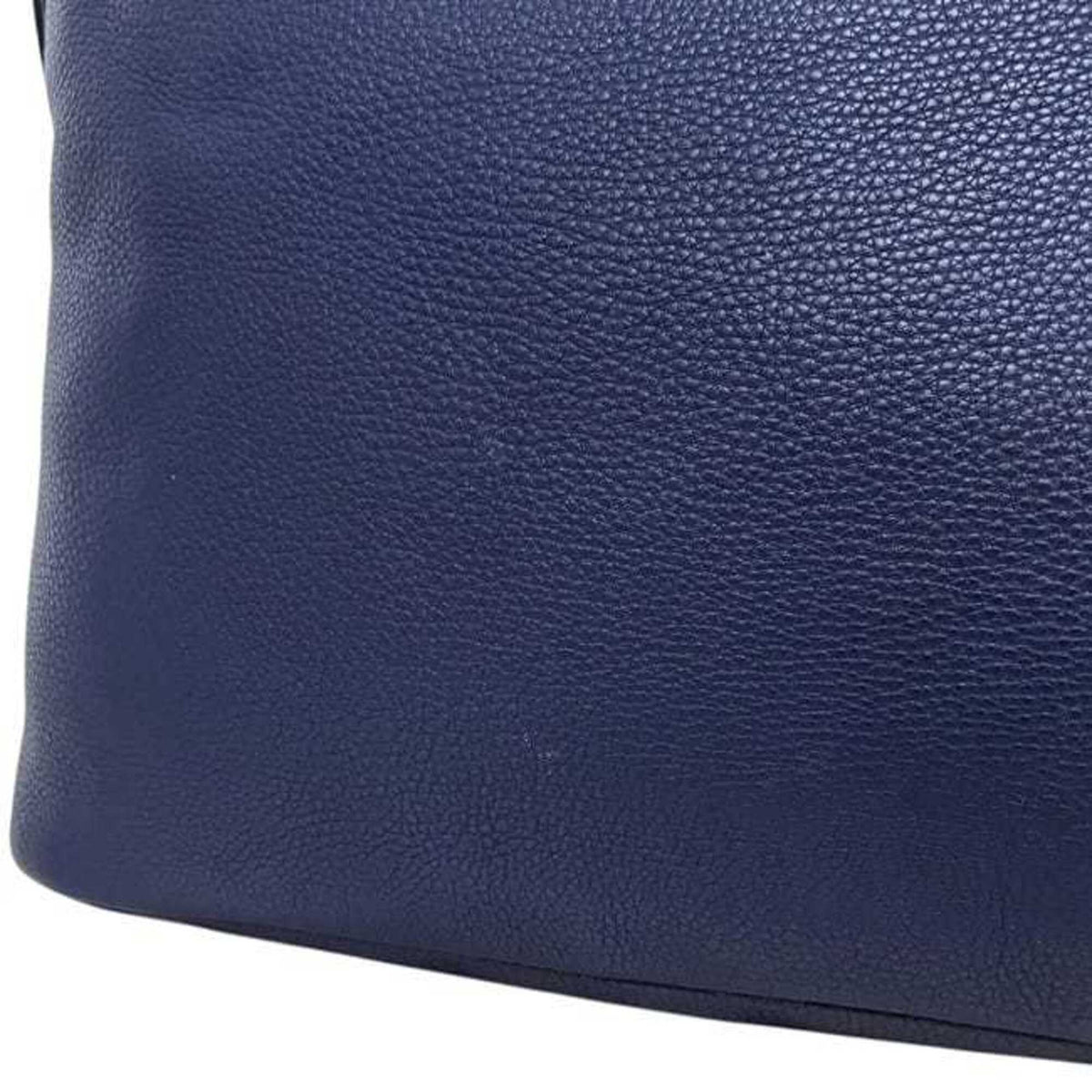 Prada Navy Leather Shoulder Bag (Pre-Owned)