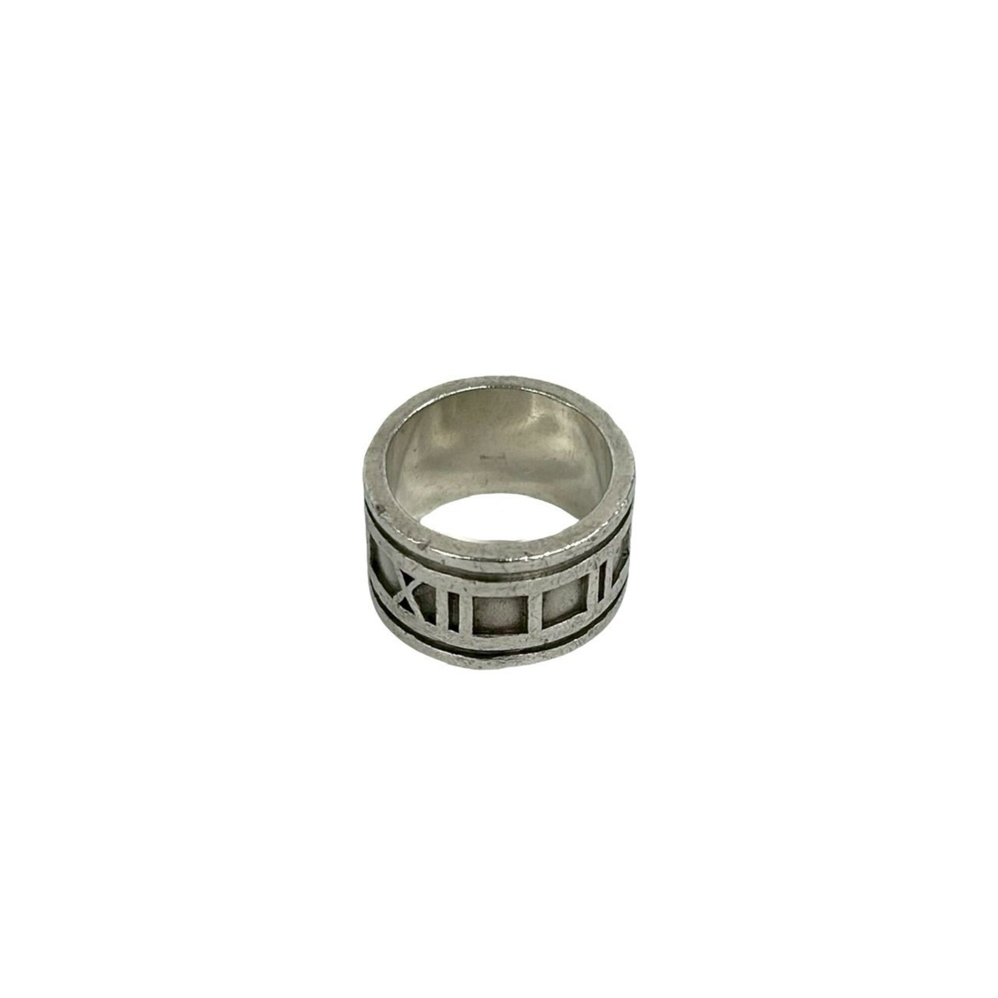 Tiffany Silver Silver 925 Band Ring (Pre-Owned)