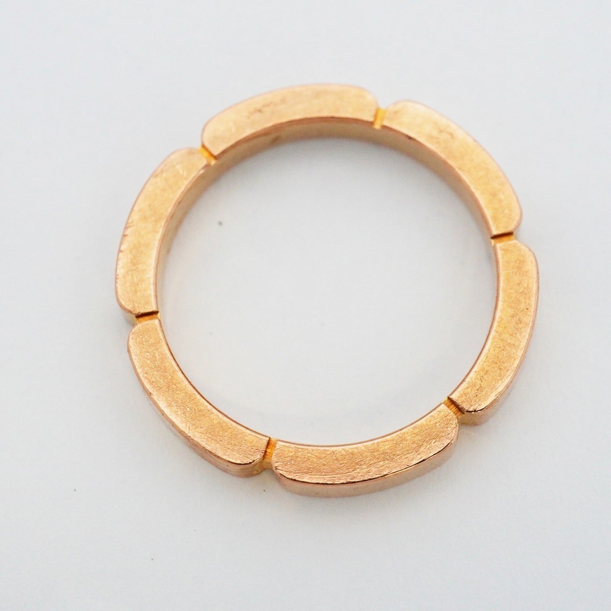 Cartier Pink Gold (18K) Band Ring (Pre-Owned)