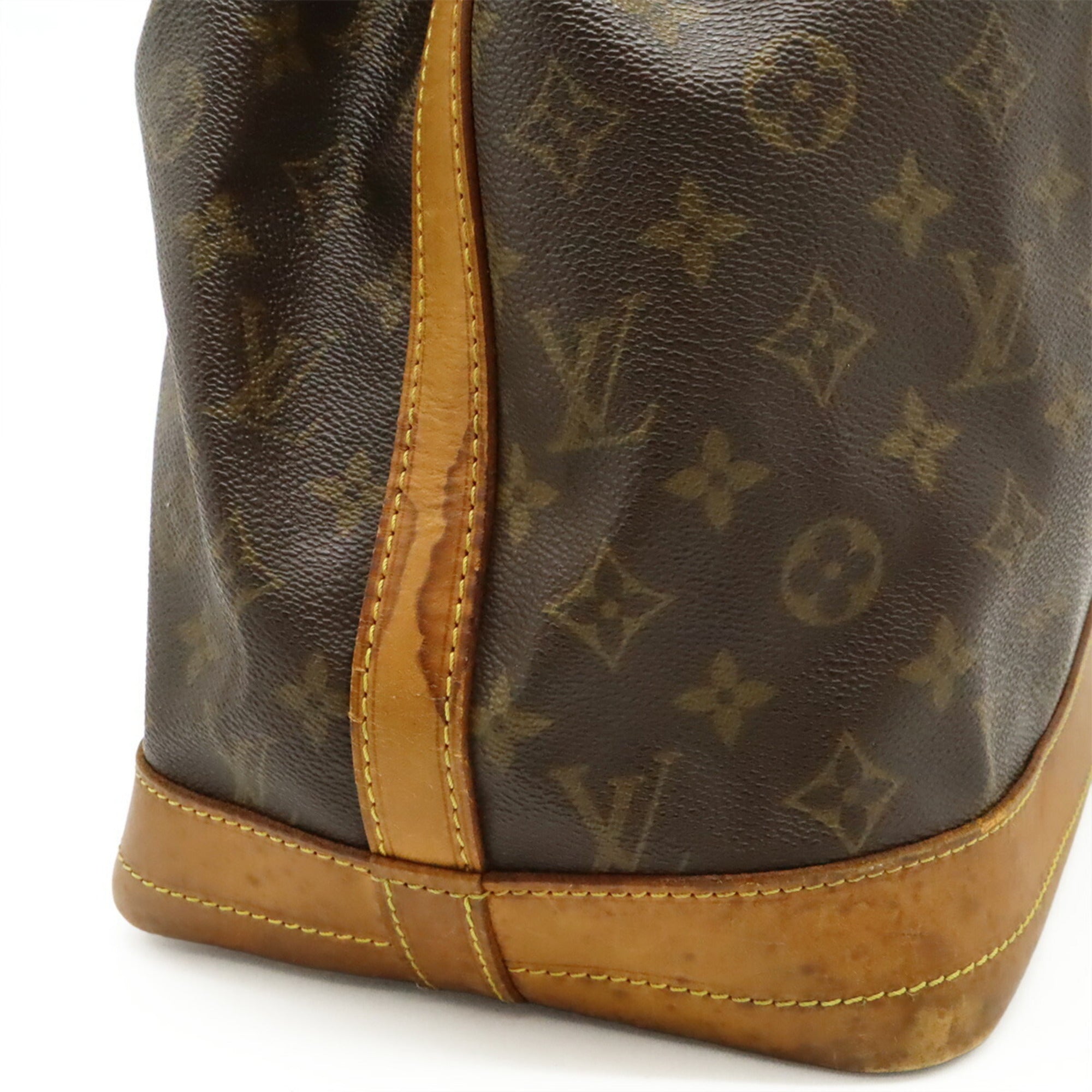 Louis Vuitton Brown Monogram Canvas Pvc Coated Canvas Shoulder Bag (Pre-Owned)