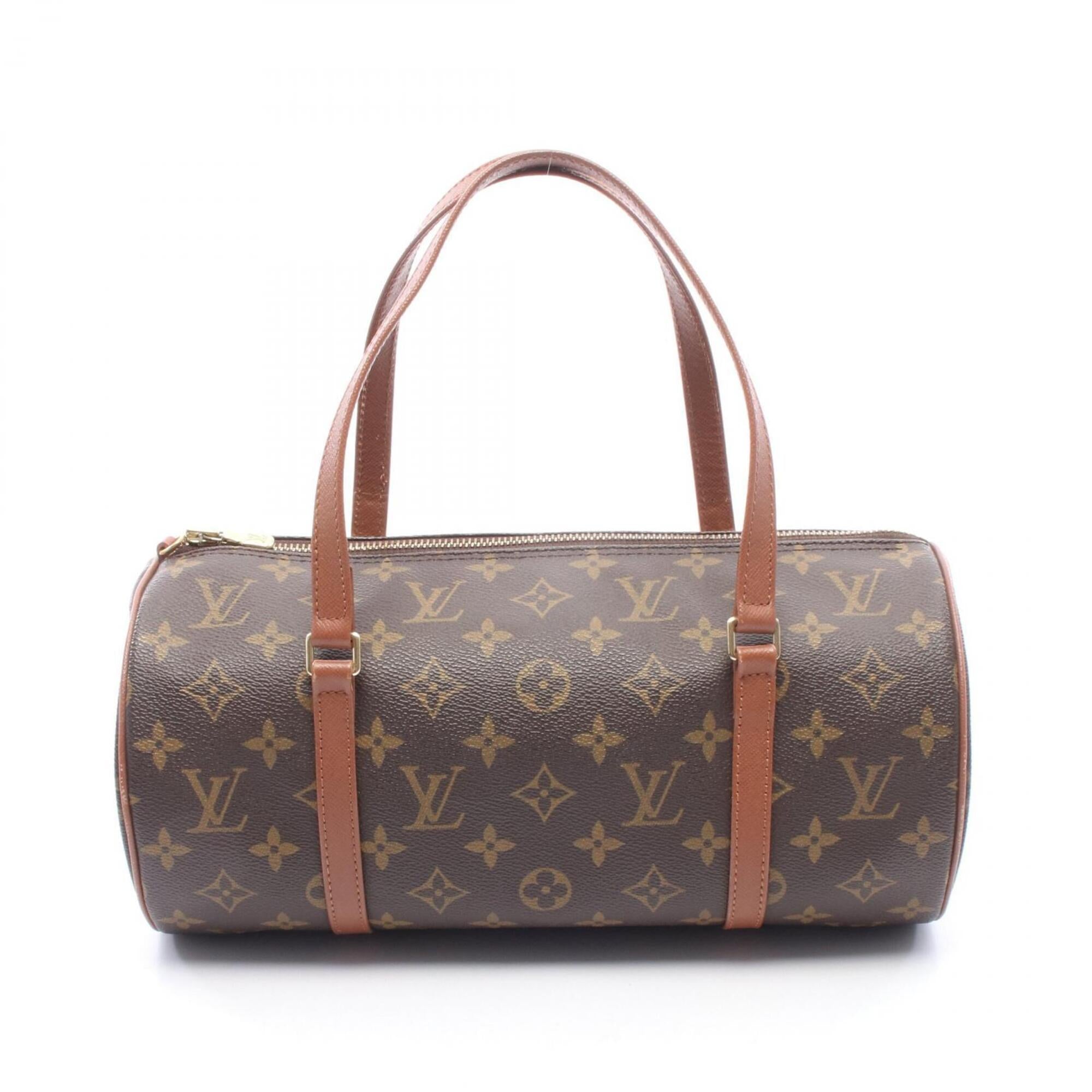 Louis Vuitton Brown Monogram Coated Canvas Handbag (Pre-Owned)