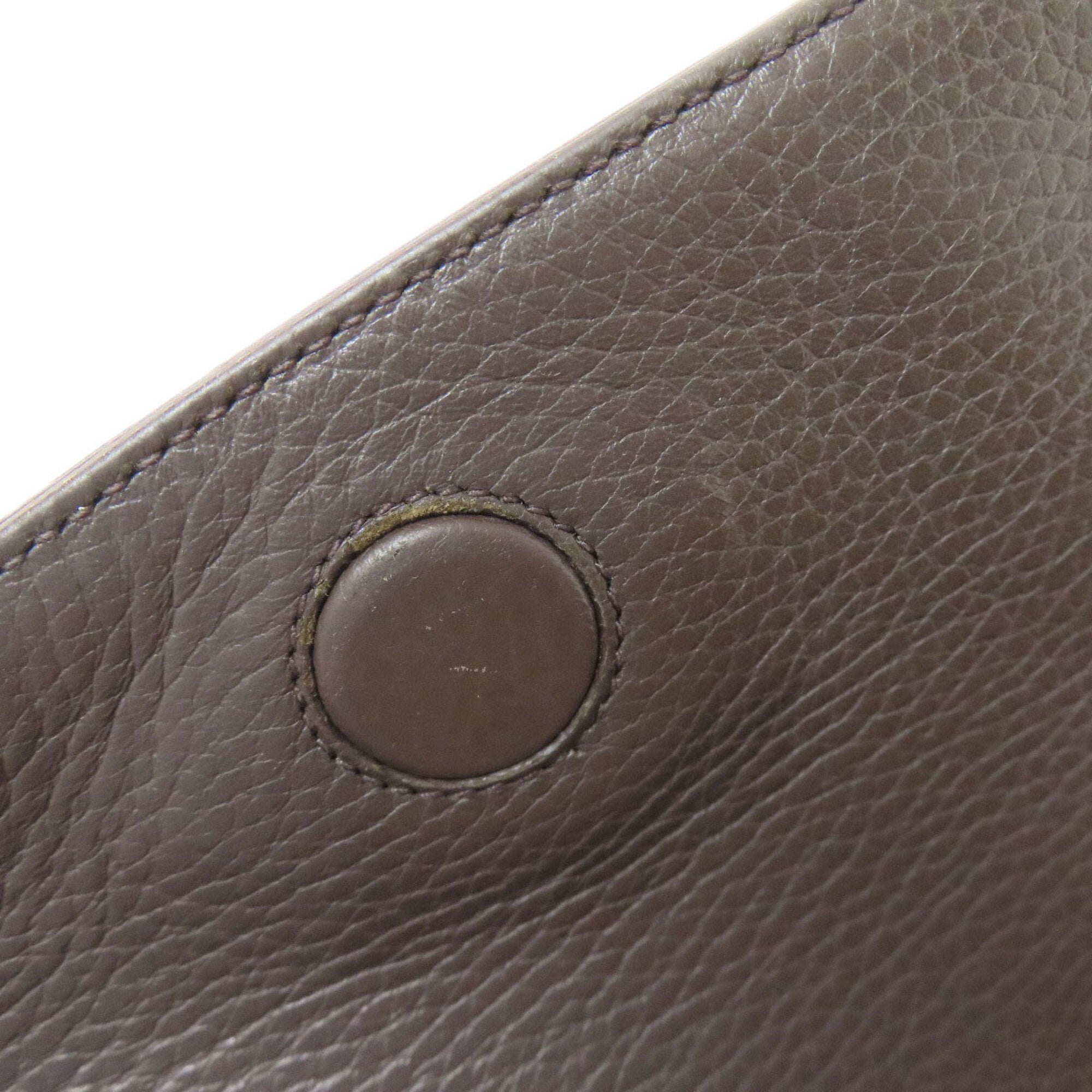 Gucci Brown Canvas Shoulder Bag (Pre-Owned)