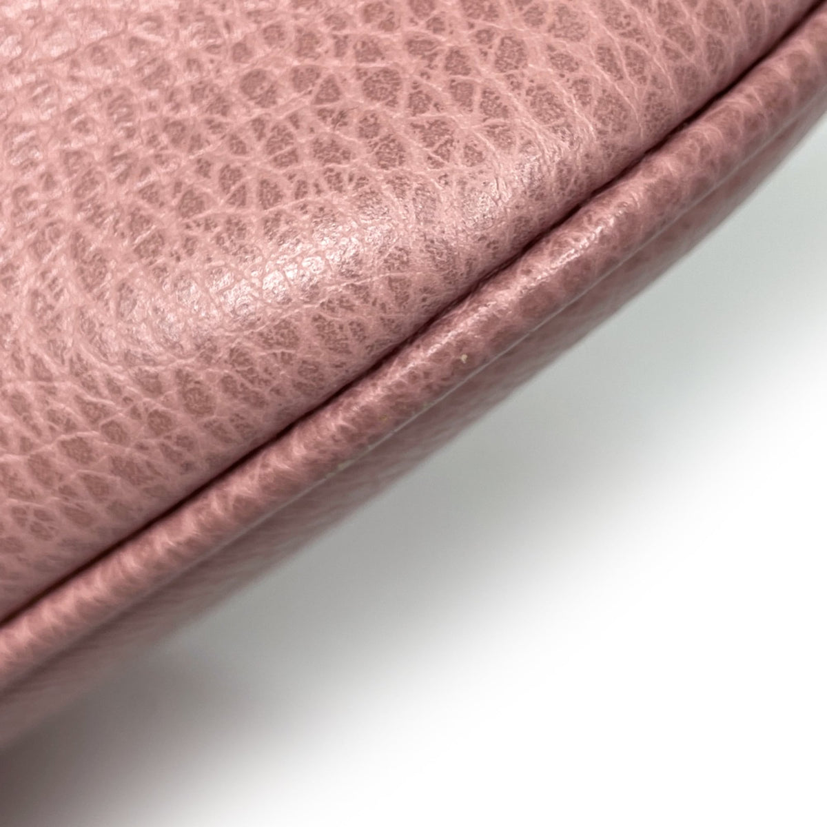 Gucci Pink Leather Handbag (Pre-Owned)