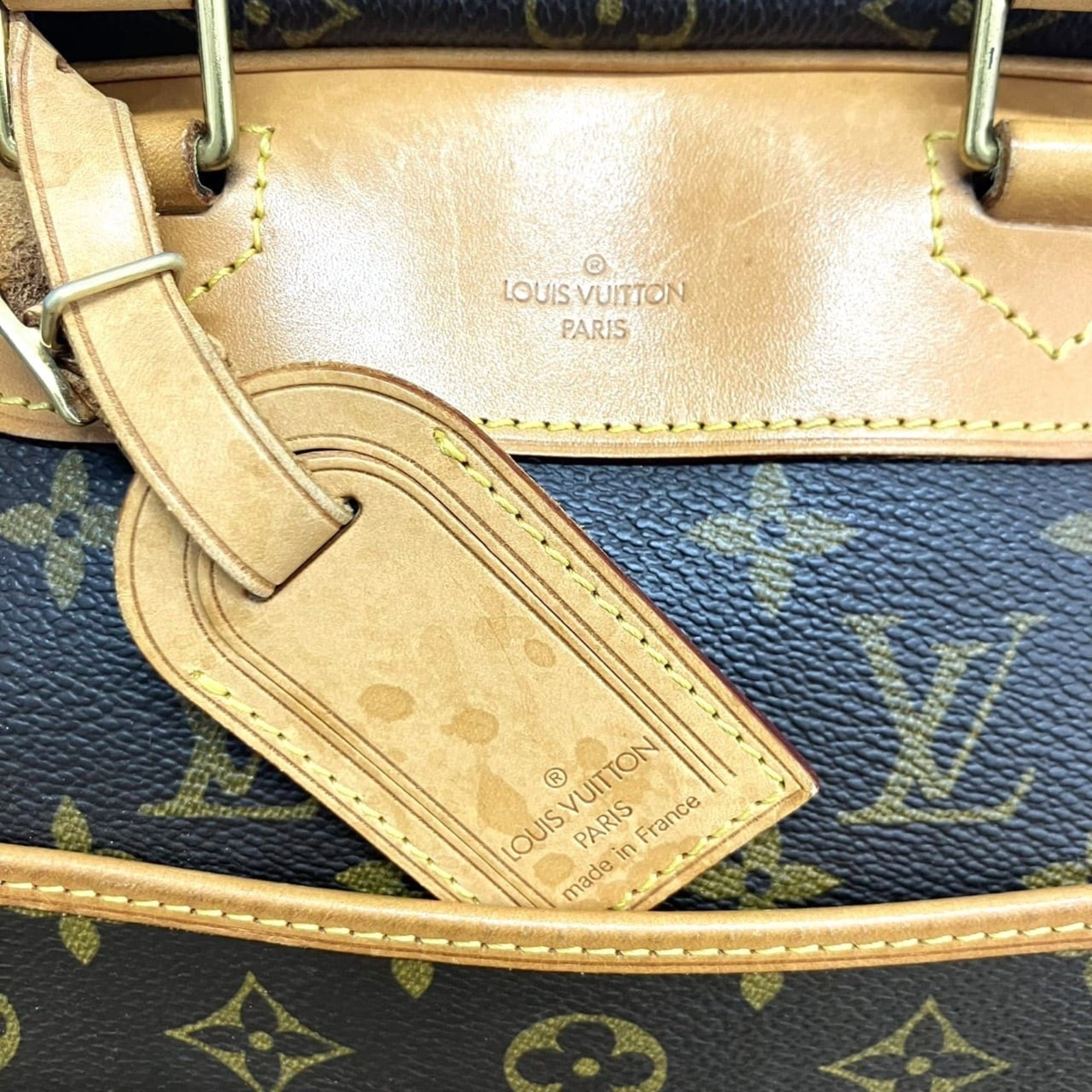 Louis Vuitton Monogram Brown Pvc Handbag (Pre-Owned)