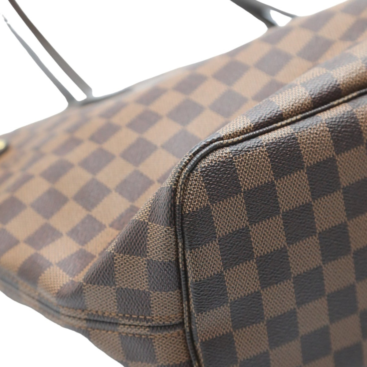 Louis Vuitton Damier Brown Damier Canvas Tote Bag (Pre-Owned)