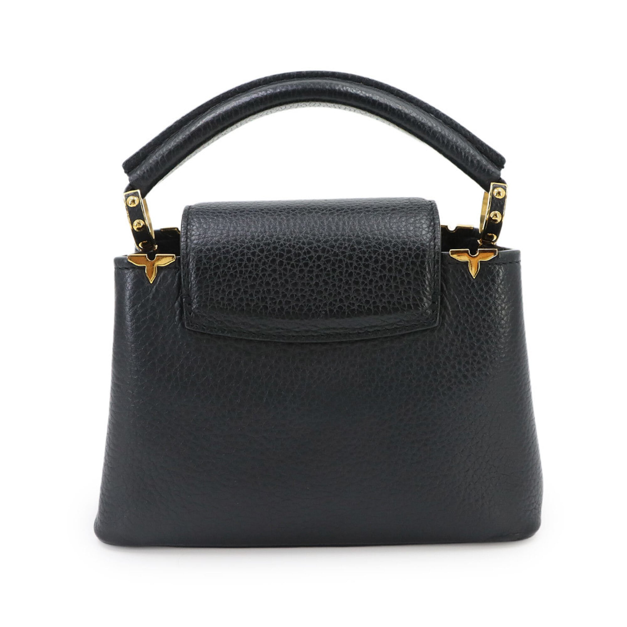 Louis Vuitton Black Capucines Noir Handbag (Pre-Owned)