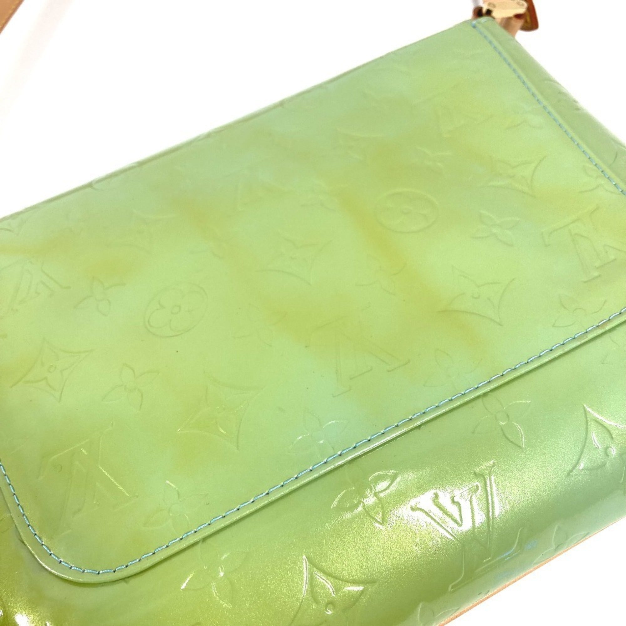 Louis Vuitton Monogram Vernis Baby Blue Monogram Vernis Shoulder Bag (Pre-Owned)