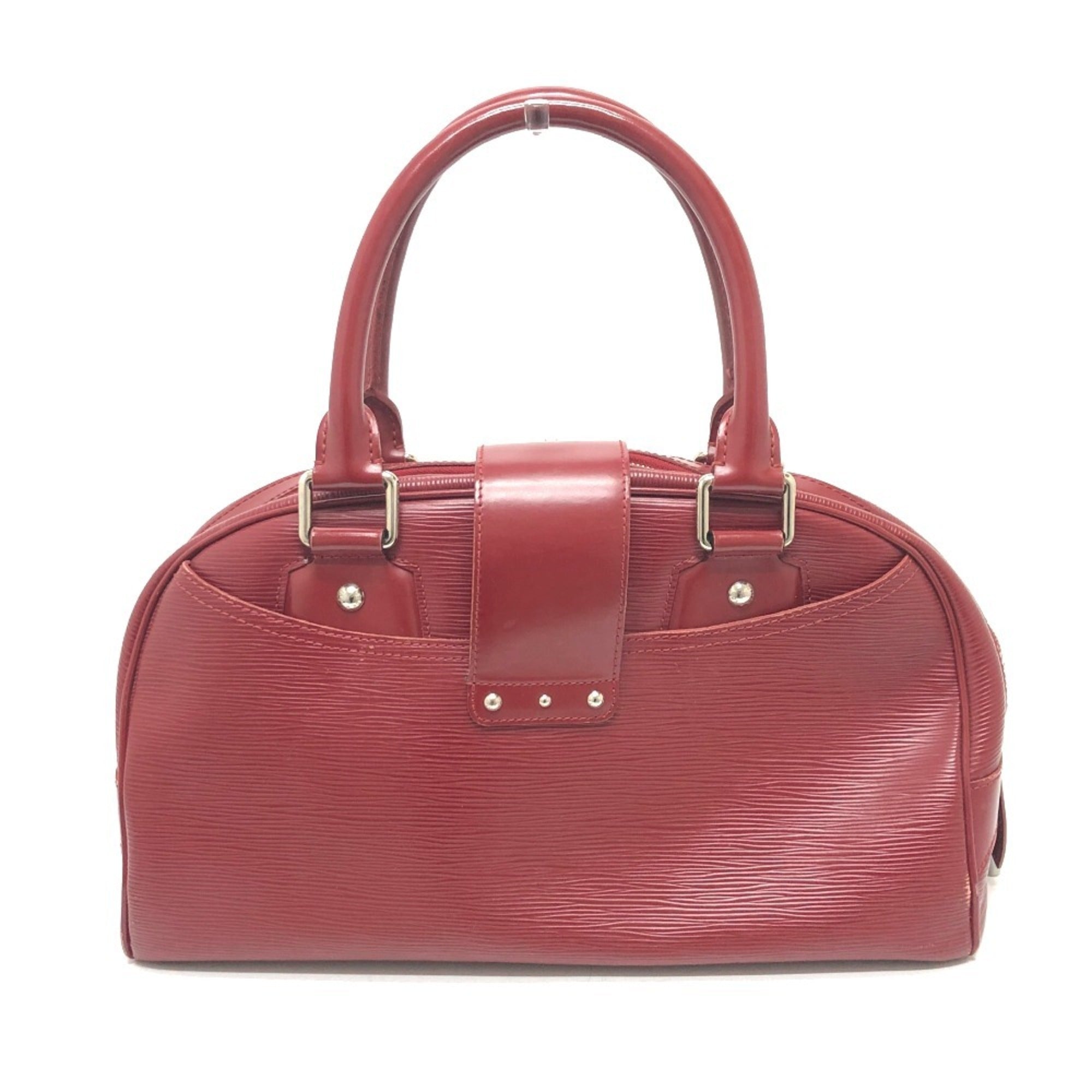 Louis Vuitton Epi Red Color Epi Leather Boston Bag Handbag (Pre-Owned)