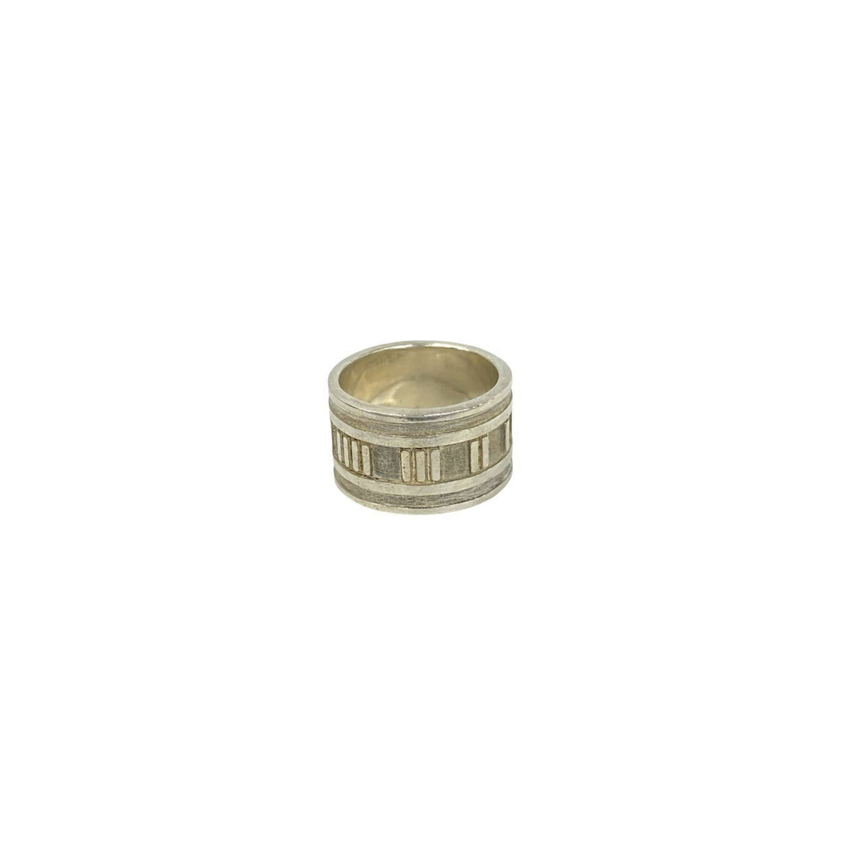 Tiffany Silver Silver 925 Band Ring (Pre-Owned)