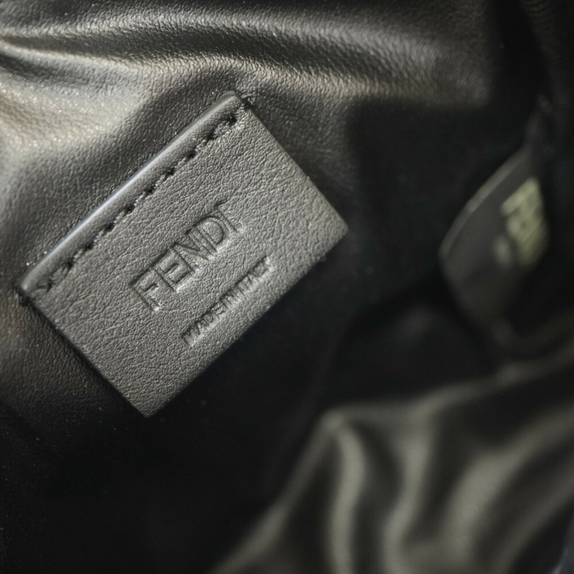 Fendi Black Nylon Pouch (Pre-Owned)