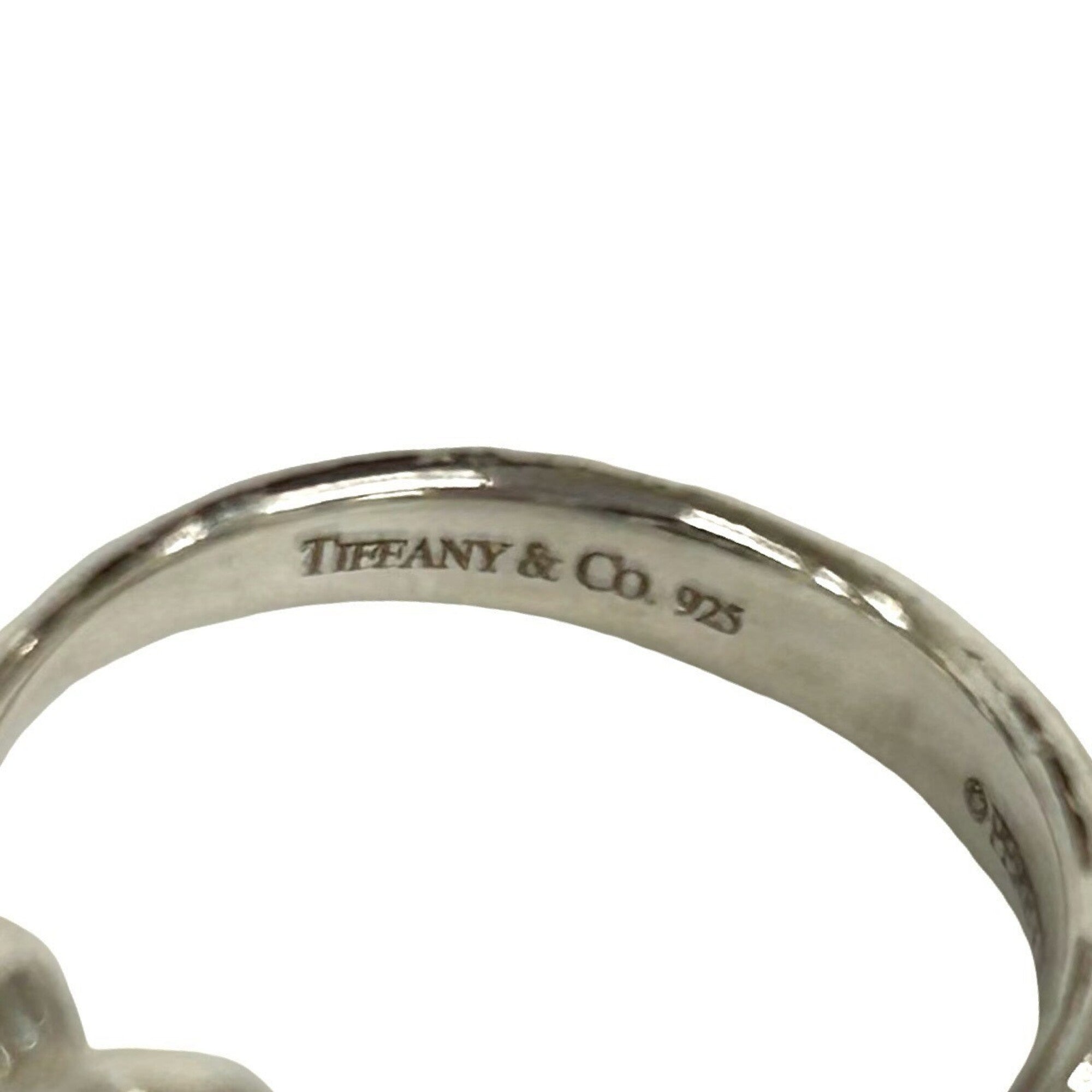 Tiffany Silver Silver 925 Band Ring (Pre-Owned)