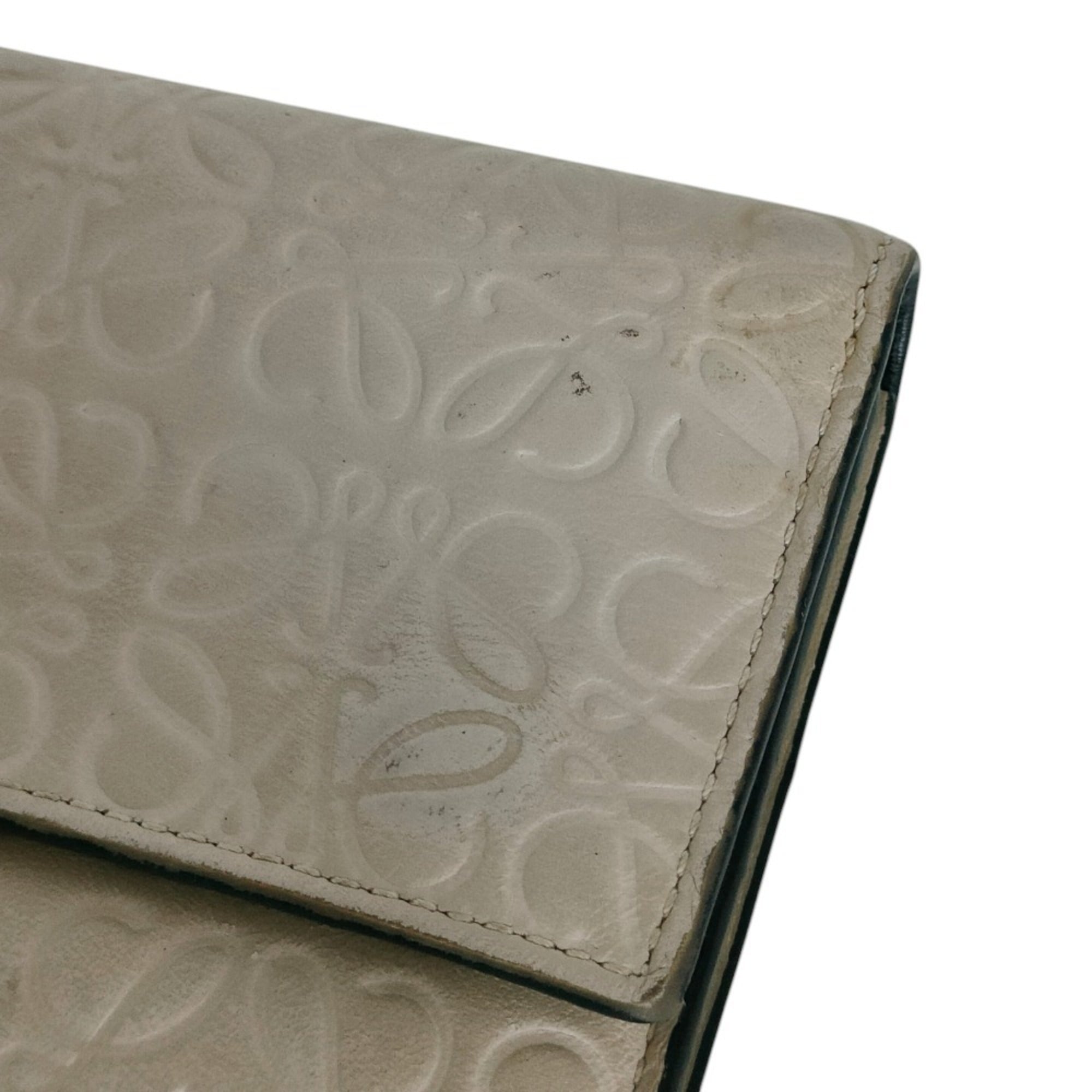 Loewe Grayish Wallet (Tri-Fold) (Pre-Owned)