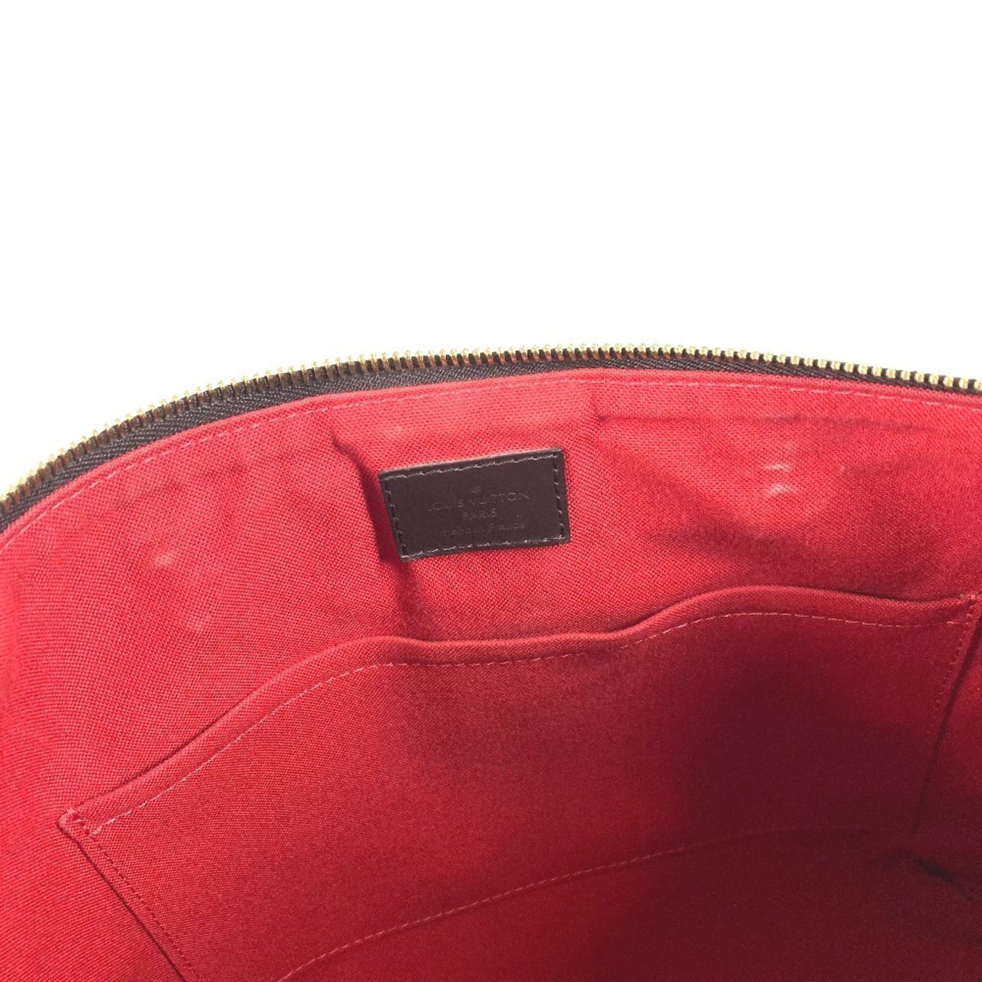 Louis Vuitton Brown Damier Canvas Handbag Tote Bag (Pre-Owned)