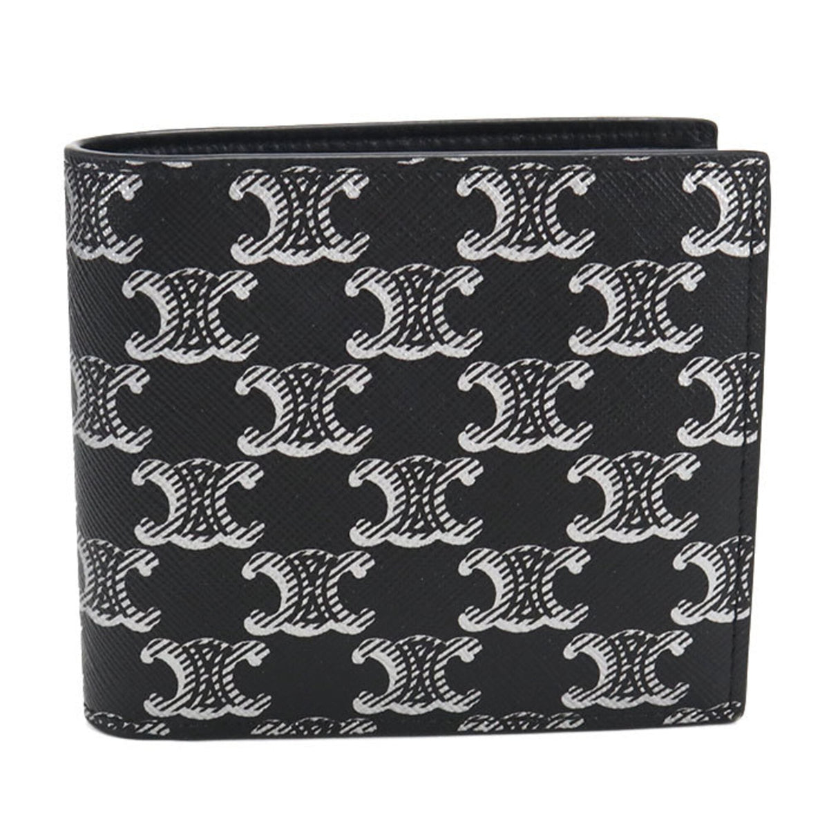 Celine Black Pvc Wallet (Bi-Fold) (Pre-Owned)