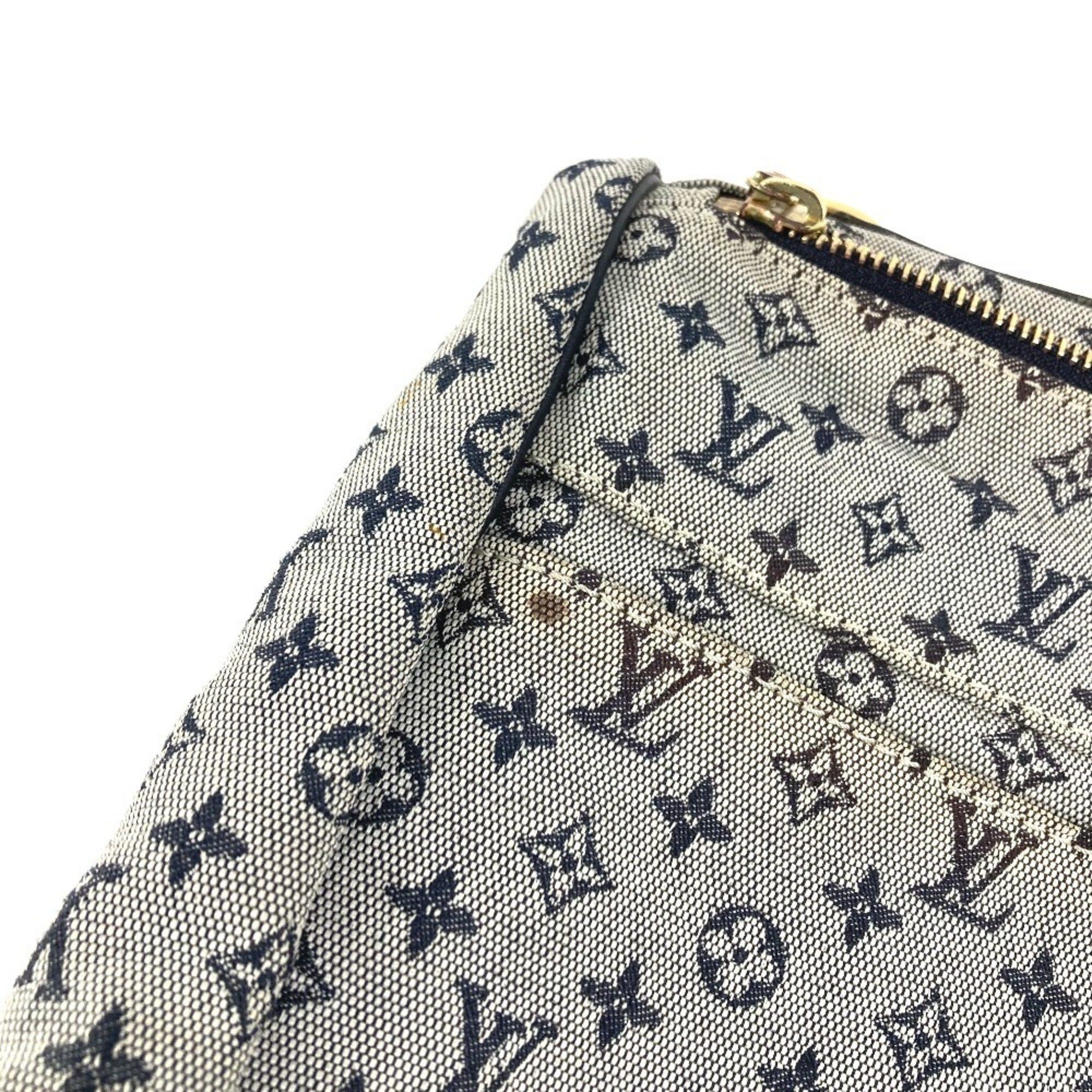 Louis Vuitton Navy Monogram Mini Messenger Bag Shoulder Bag (Pre-Owned)