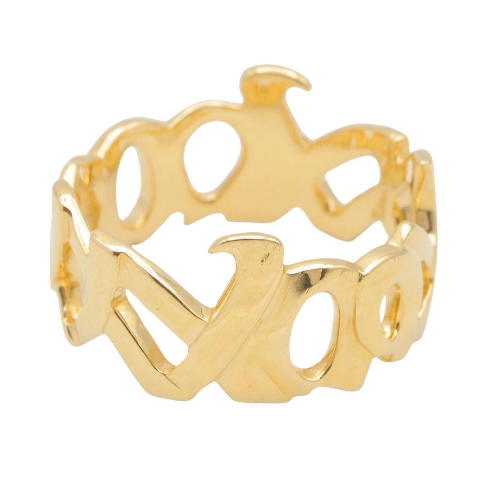 Tiffany Gold Yellow Gold (18K) Band Ring (Pre-Owned)