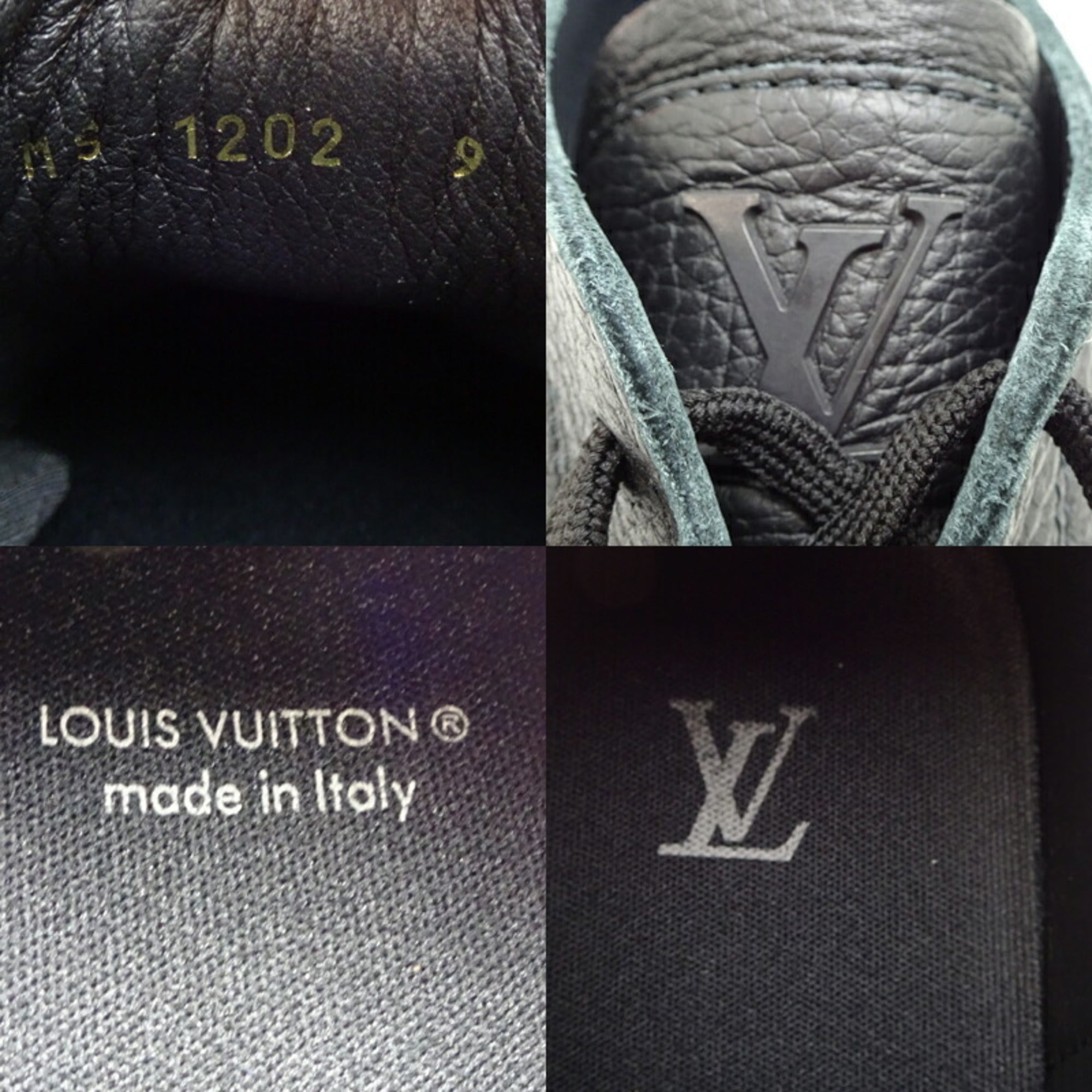 Louis Vuitton Black Sneakers (Pre-Owned)