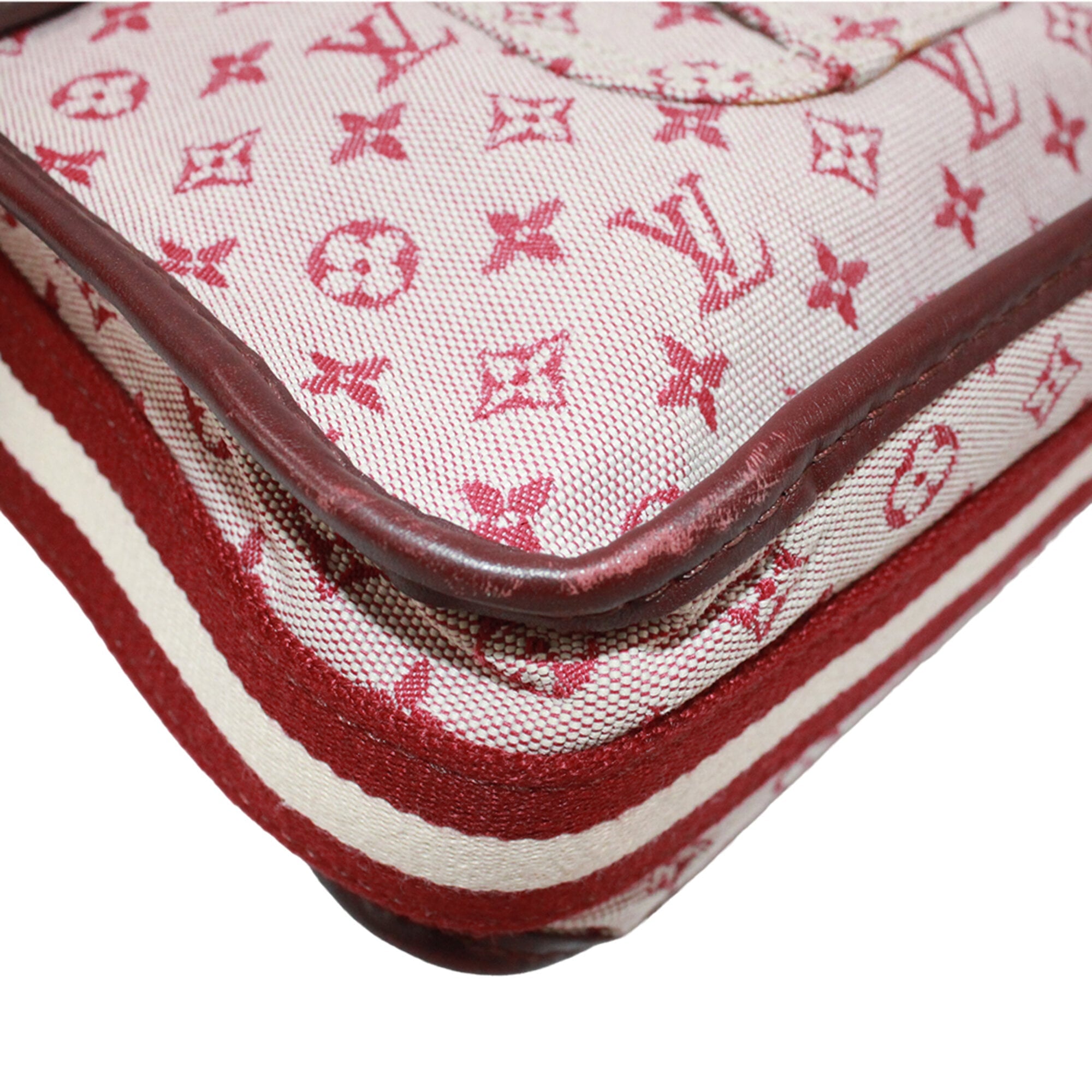 Louis Vuitton Cerise Red Color Monogram Mini Shoulder Bag (Pre-Owned)