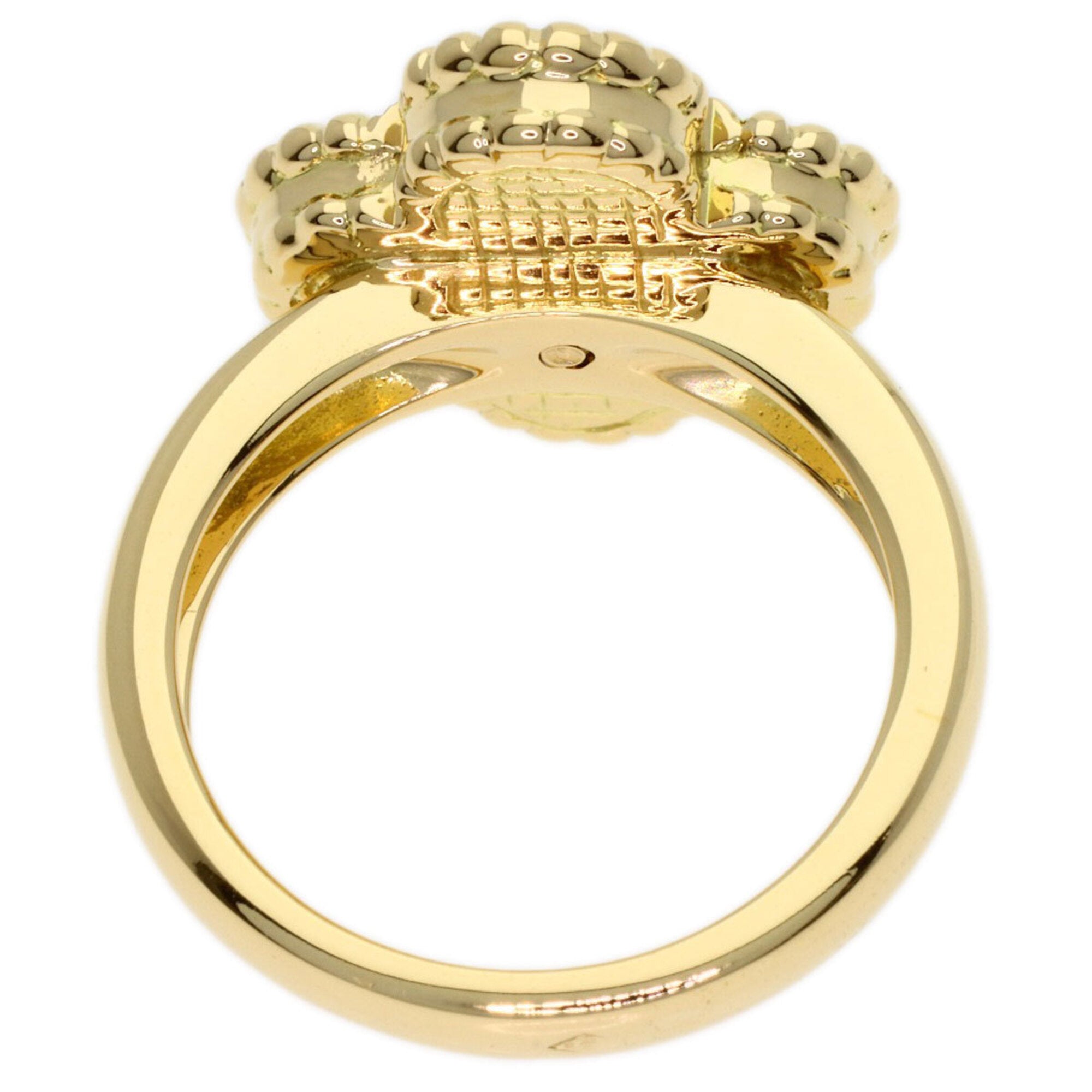 Van Cleef & Arpels Vintage Alhambra Yellow Gold (18K) Band Ring (Pre-Owned)