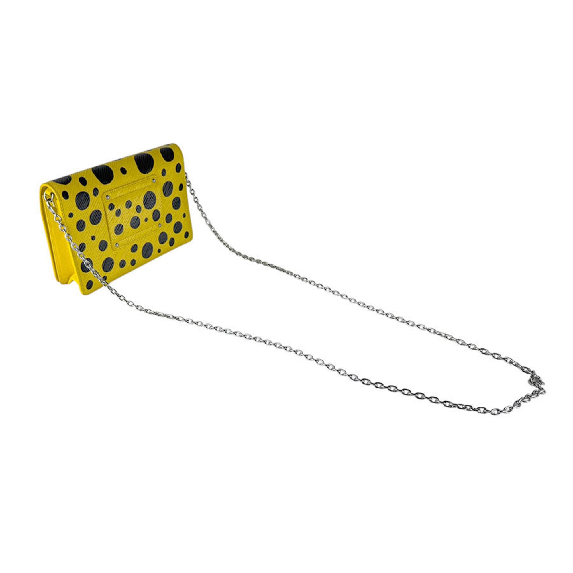 Louis Vuitton Black Yellow Epi Leather Shoulder Bag (Pre-Owned)