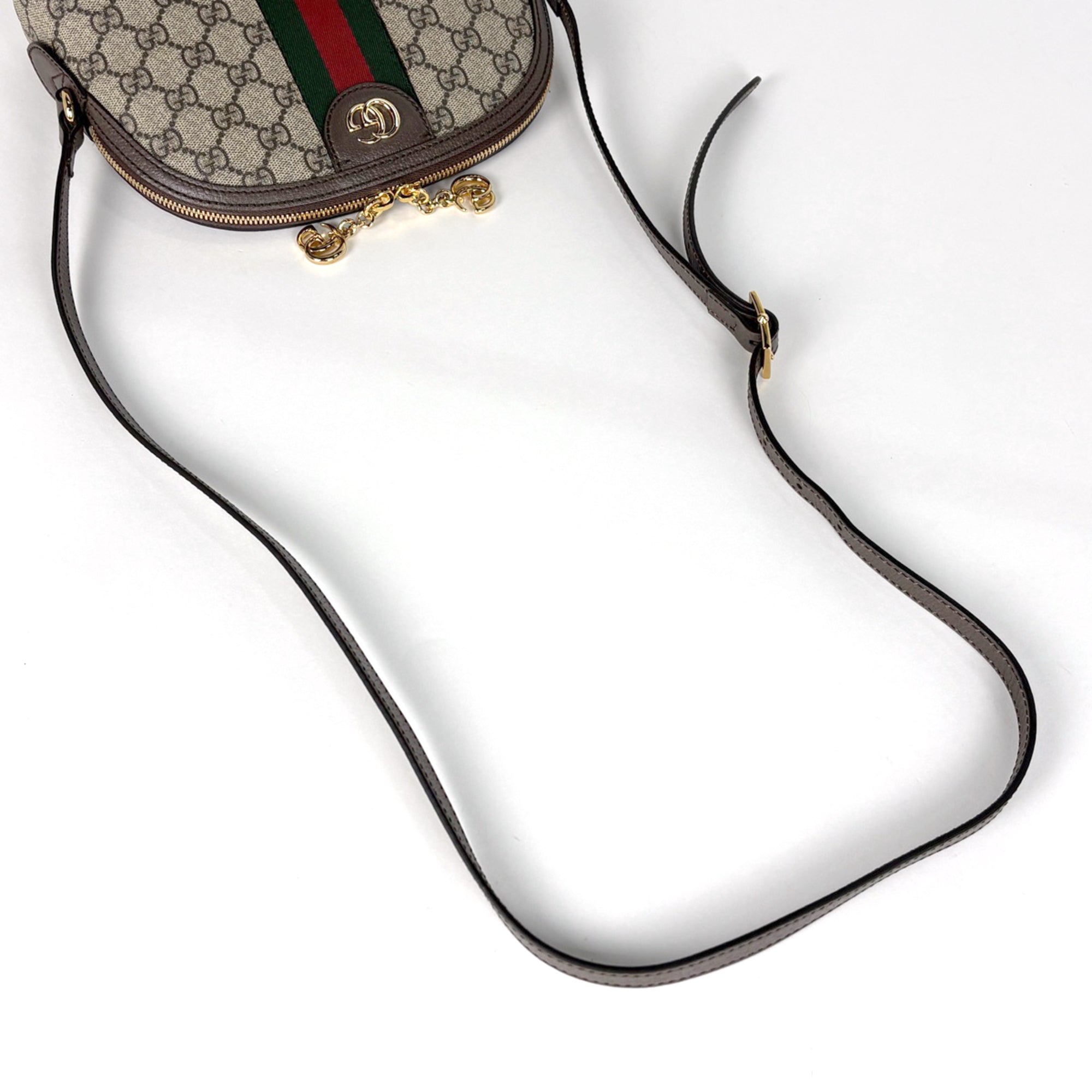 Gucci Brown Gg Supreme Shoulder Bag (Pre-Owned)