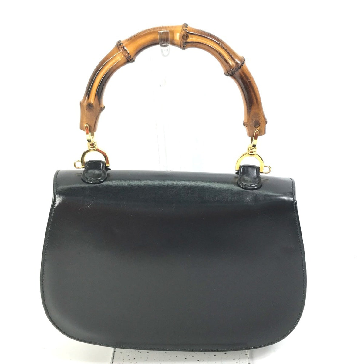Gucci Black Leather Handbag (Pre-Owned)