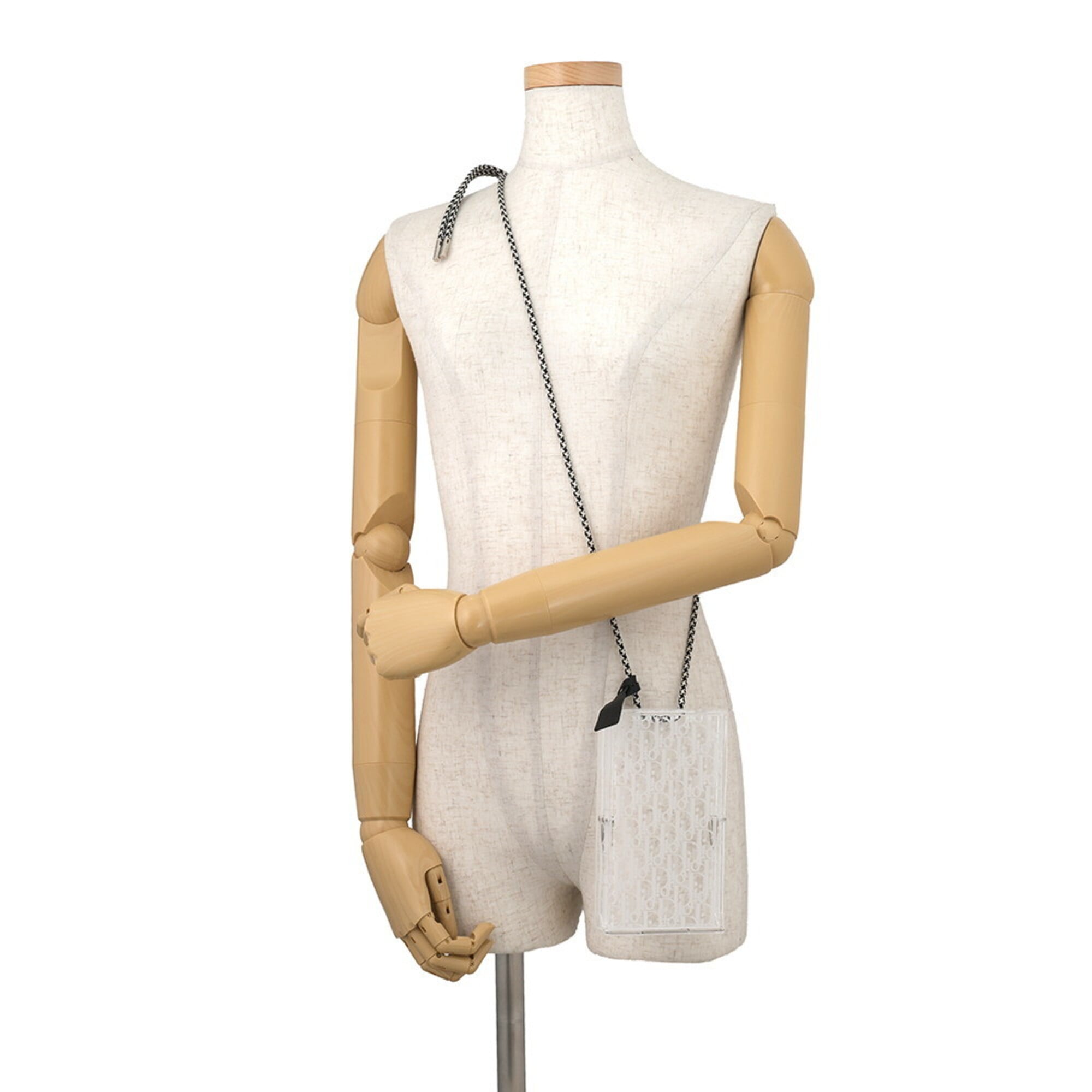 Christian Dior White Acrylic Handbag Shoulder Bag (Pre-Owned)