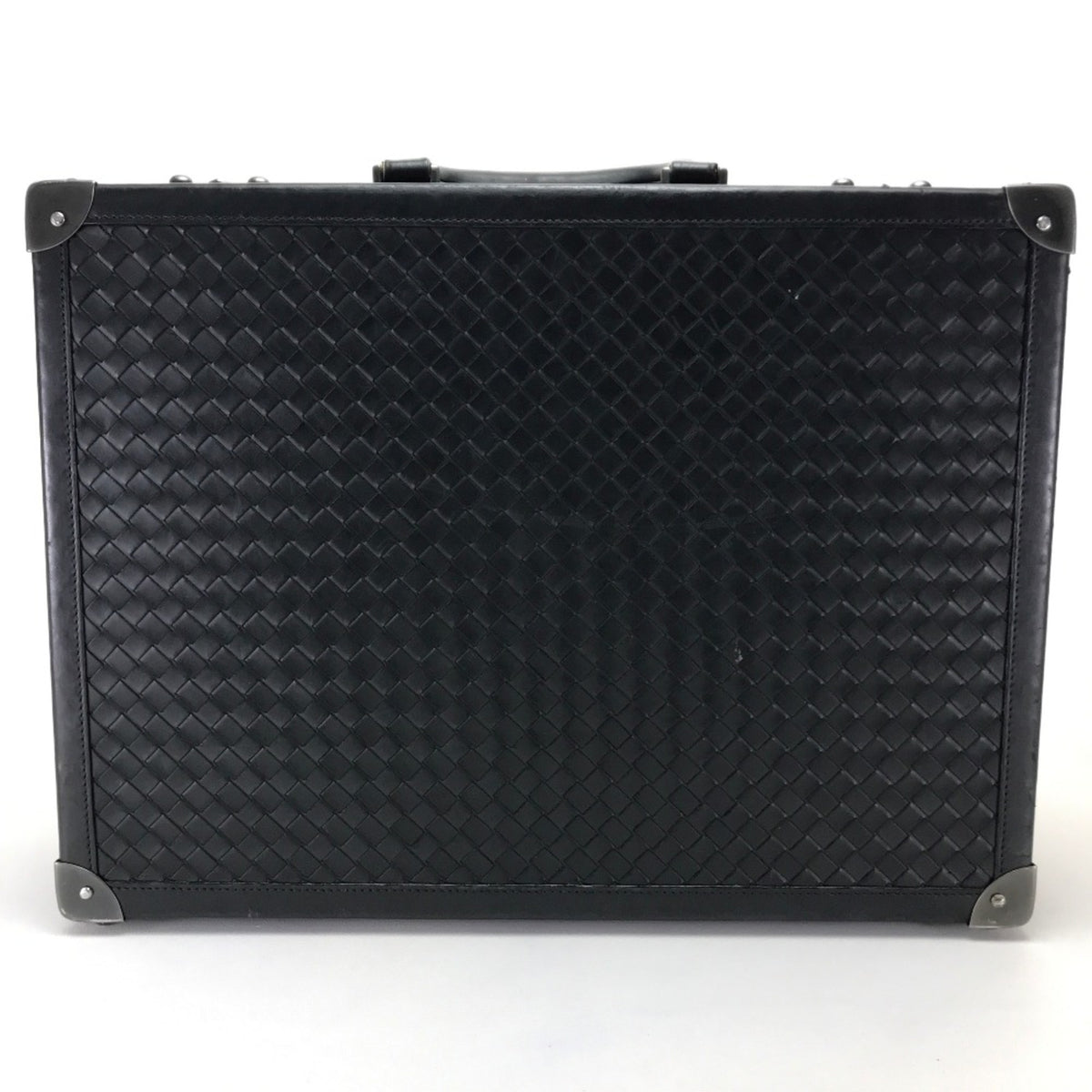 Bottega Veneta Black Leather Briefcase (Pre-Owned)
