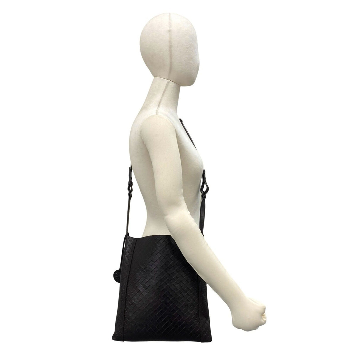 Bottega Veneta Brown Leather Crossbody Bag Shoulder Bag (Pre-Owned)