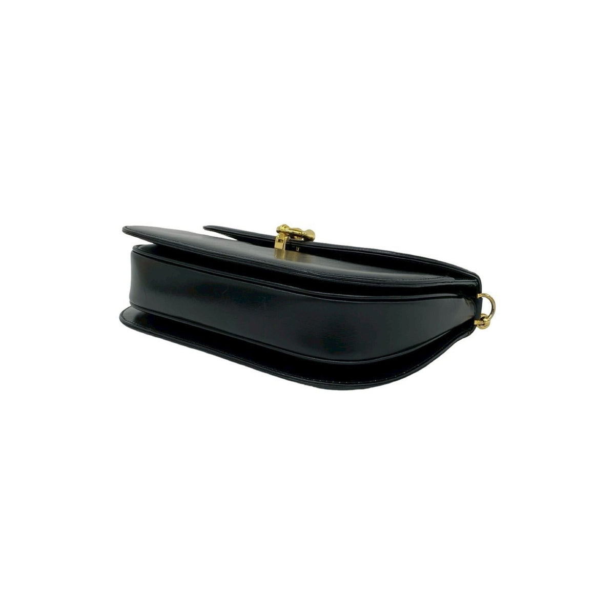 Gucci Black Leather Pochette Shoulder Bag (Pre-Owned)