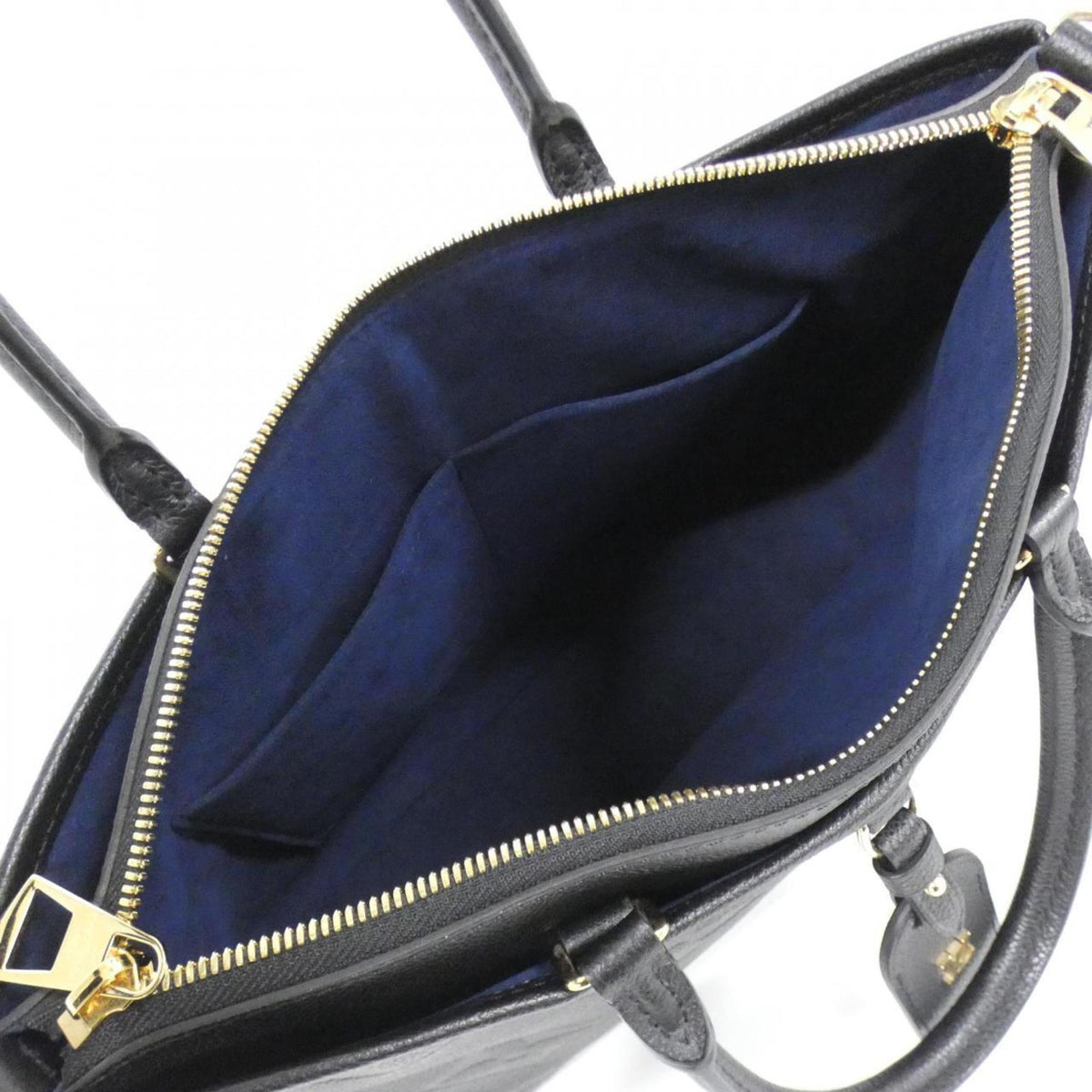 Louis Vuitton Monogram Empreinte Black Leather Handbag (Pre-Owned)