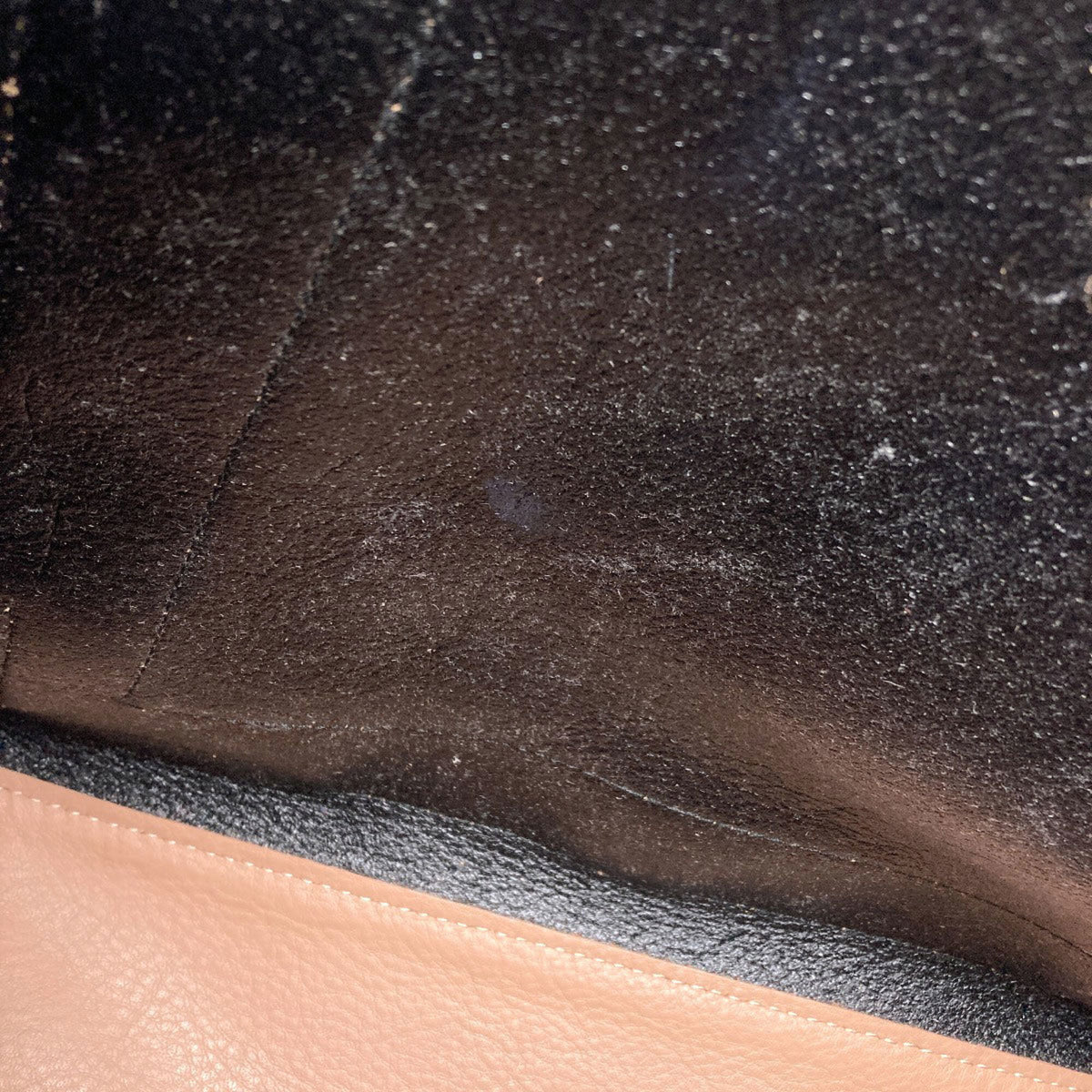 Balenciaga Brown Leather Handbag Pouch (Pre-Owned)