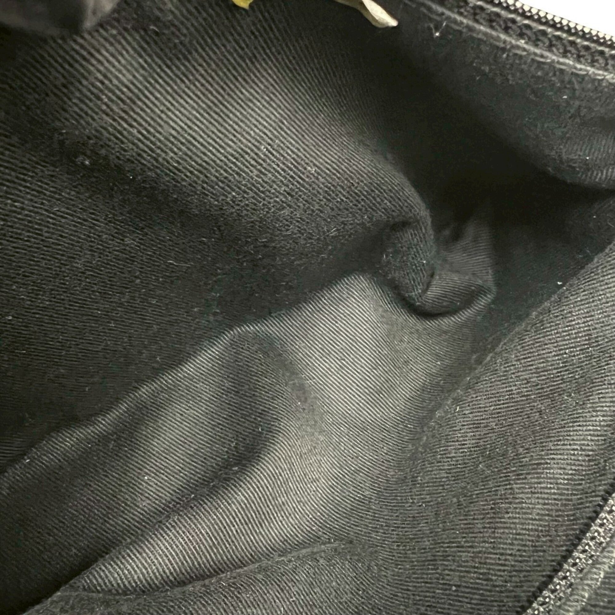 Chanel Black Leather Shoulder Bag Tote Bag (Pre-Owned)