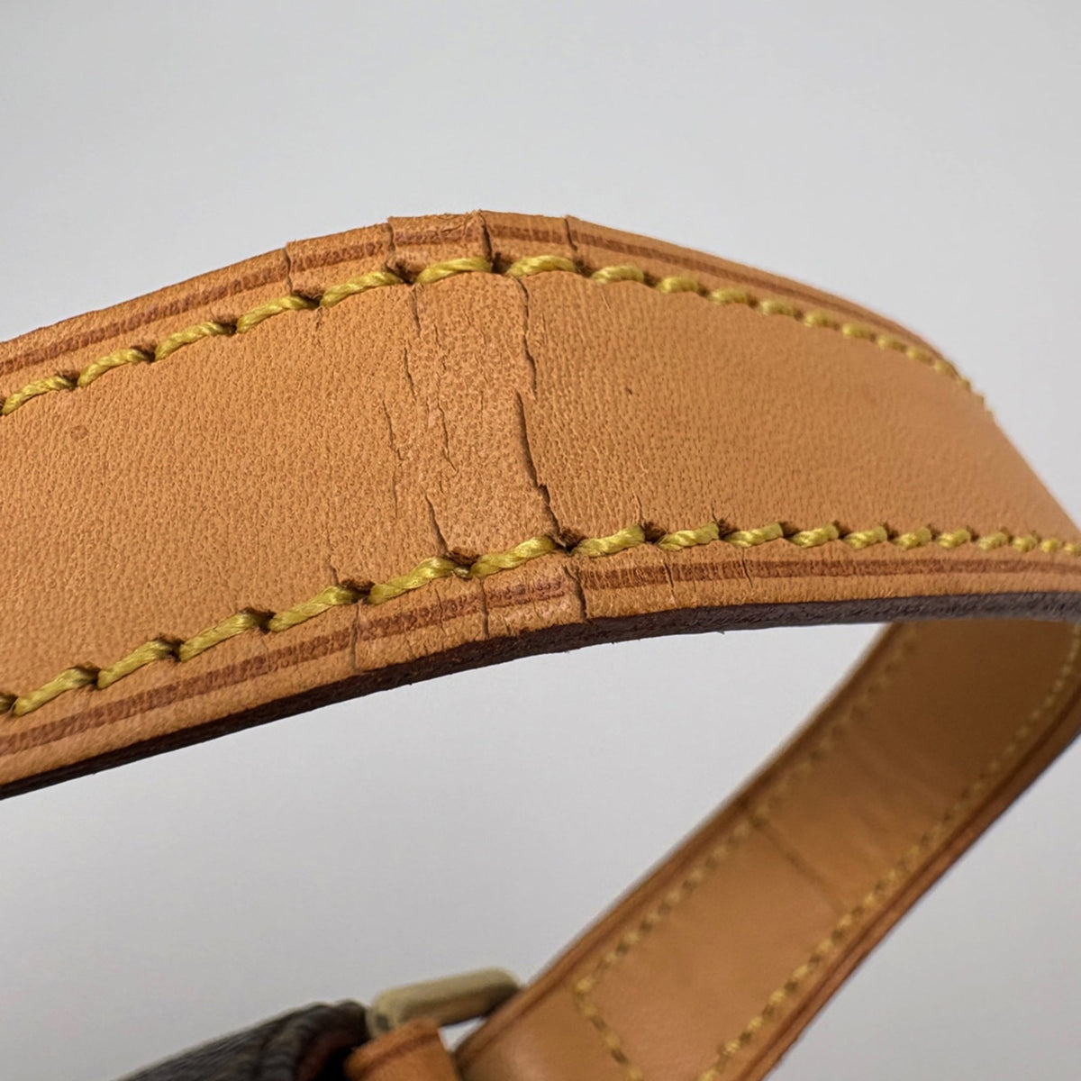 Louis Vuitton Brown Monogram Shoulder Bag (Pre-Owned)