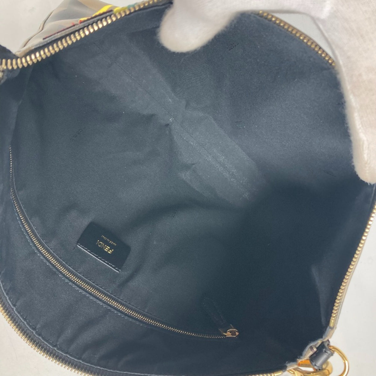 Fendi Brown Multi-Color Pvc Shoulder Bag (Pre-Owned)