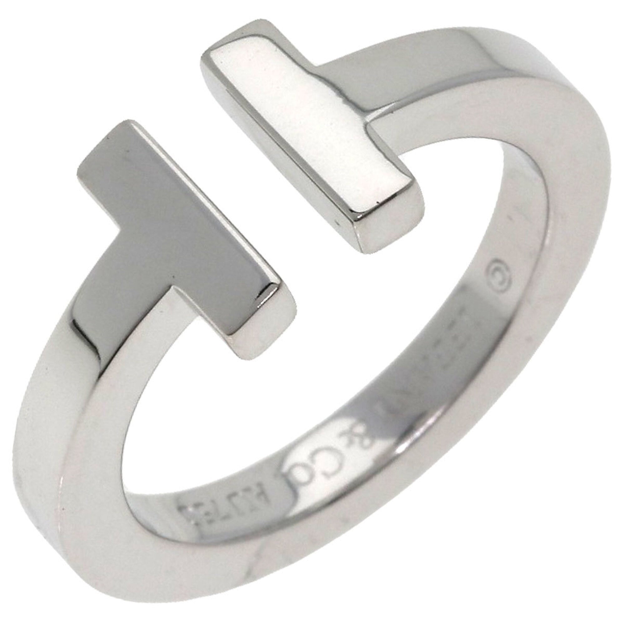 Tiffany White Gold (18K) Band Ring (Pre-Owned)