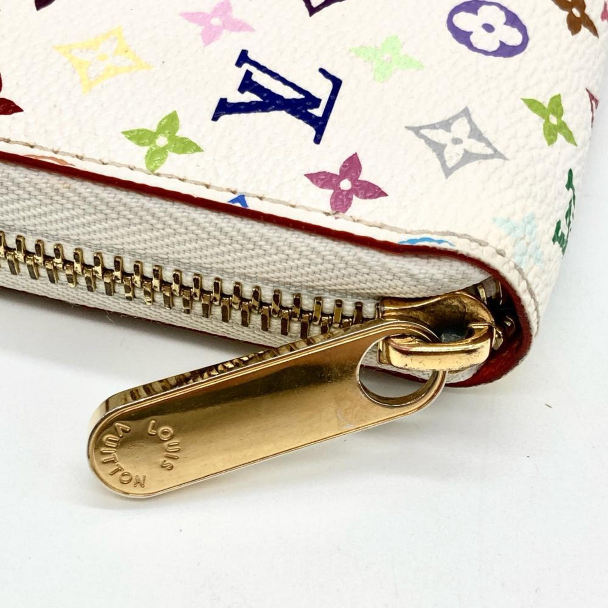 Louis Vuitton Blanc Monogram Multicolore Coin Purse/Coin Case (Pre-Owned)