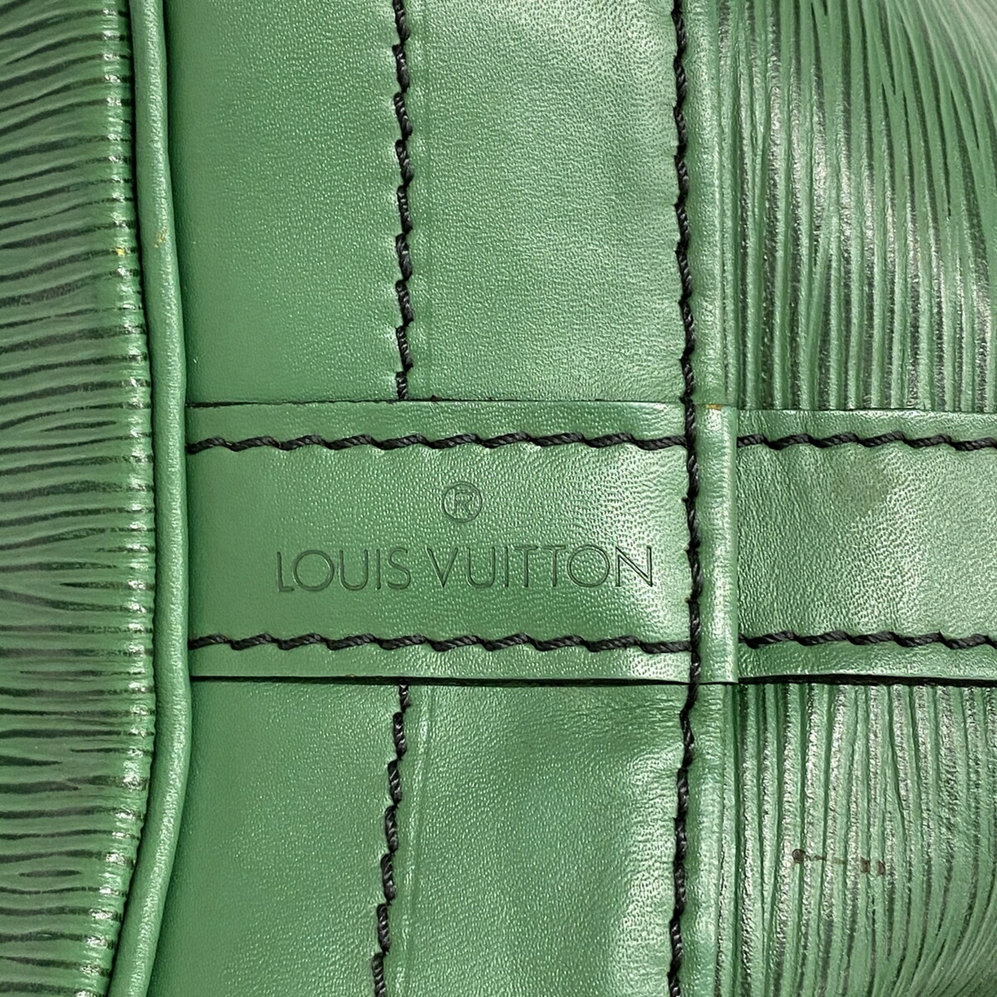 Louis Vuitton Borneo Green Shoulder Bag (Pre-Owned)
