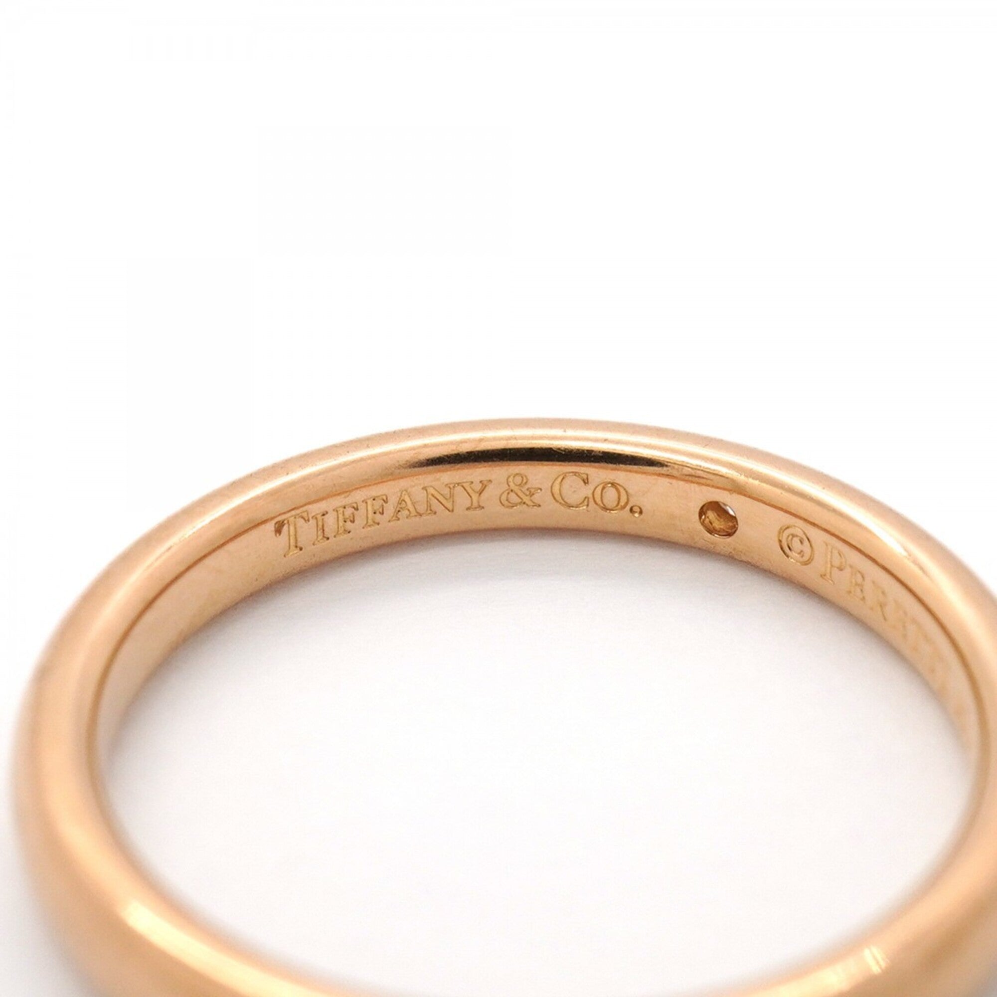 Tiffany Pink Gold (18K) Band Ring (Pre-Owned)