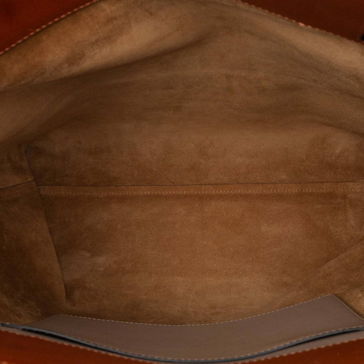 Loewe Beige Brown Leather Handbag Tote Bag (Pre-Owned)